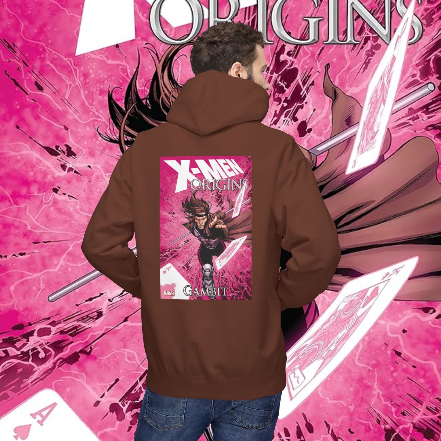 Copy of Comic-Inspired Fleece Hoodie, Graphic Sweatshirt for Casual Style, Manga Fan Apparel, Unique Gift for Her, Unisex Comic Hoodie