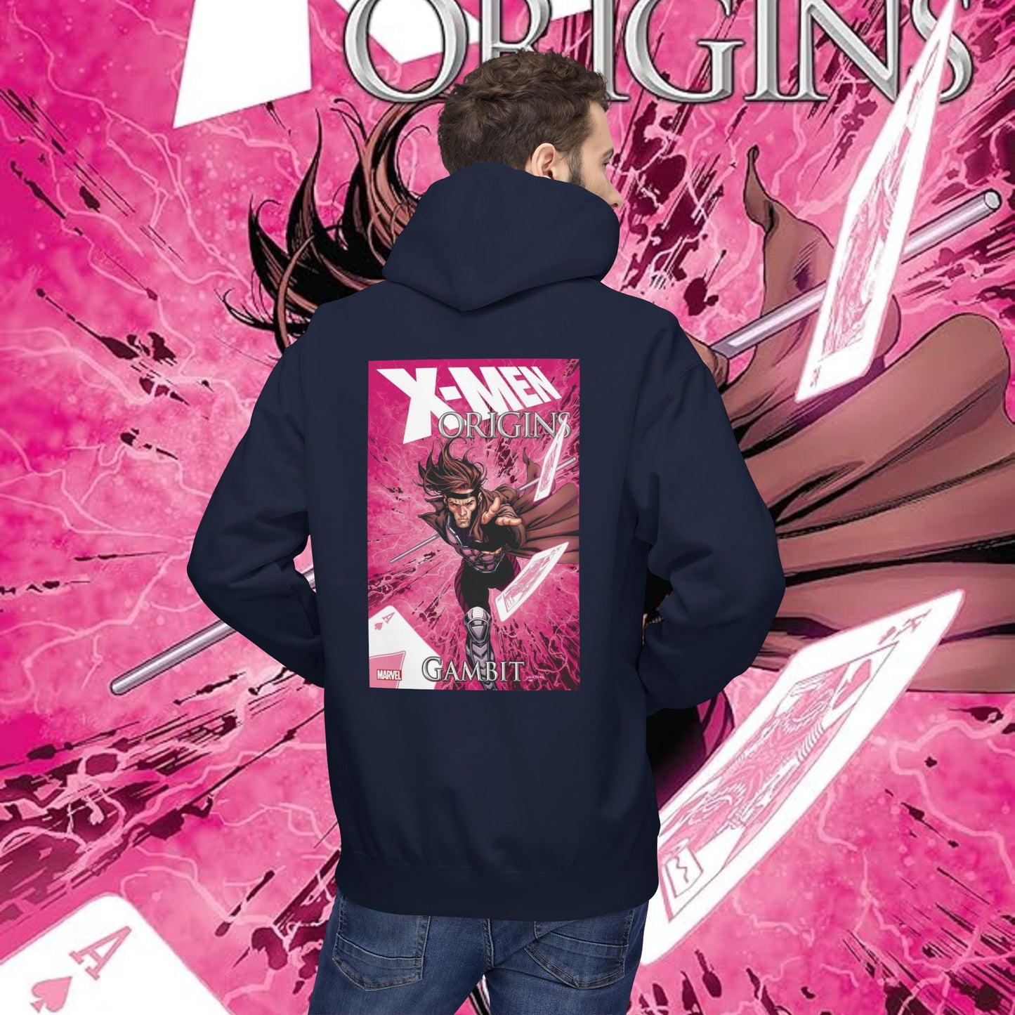 Copy of Comic-Inspired Fleece Hoodie, Graphic Sweatshirt for Casual Style, Manga Fan Apparel, Unique Gift for Her, Unisex Comic Hoodie