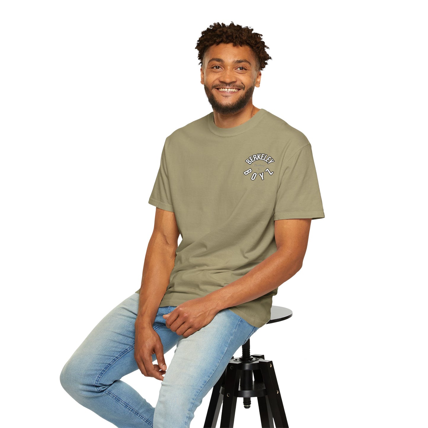 Beverly Boys Garment-Dyed T-Shirt, Unisex Tee, Vintage Style Shirt, Casual Wear, Gift for Friends, Cool Summer Apparel