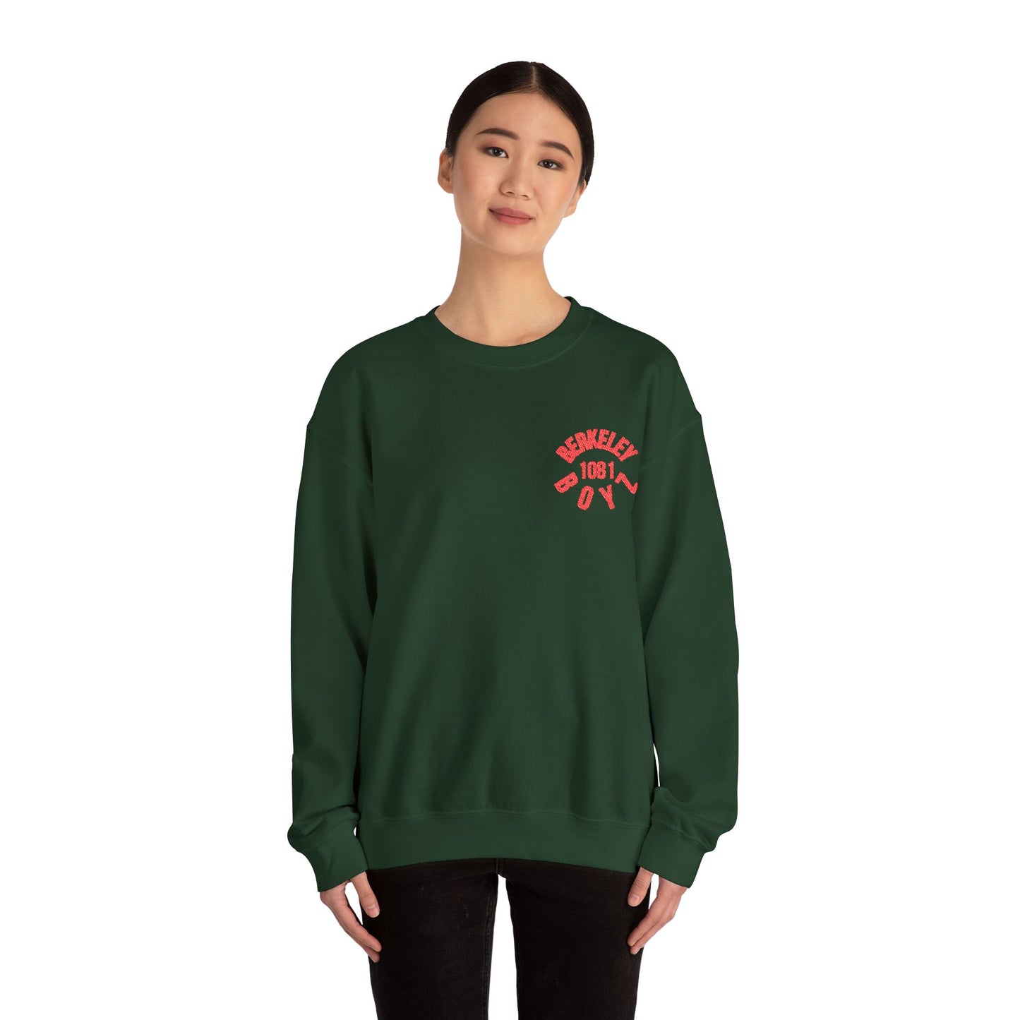 Cozy Berkeley Crewneck Sweatshirt, Unisex Sweatshirt, Casual Layering, Gift for Students, Streetwear Style, Fall Fashion