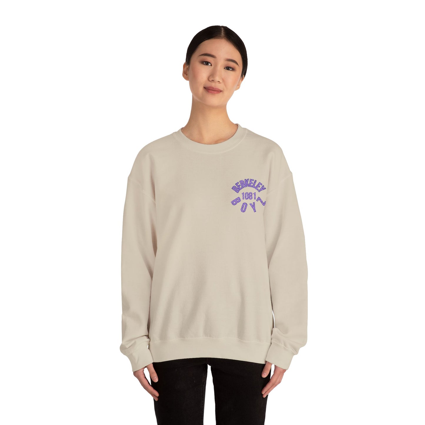 Berkeley Unisex Crewneck Sweatshirt - Casual Comfort, College Apparel, Everyday Wear, Gift for Students, Cozy Sweatshirt