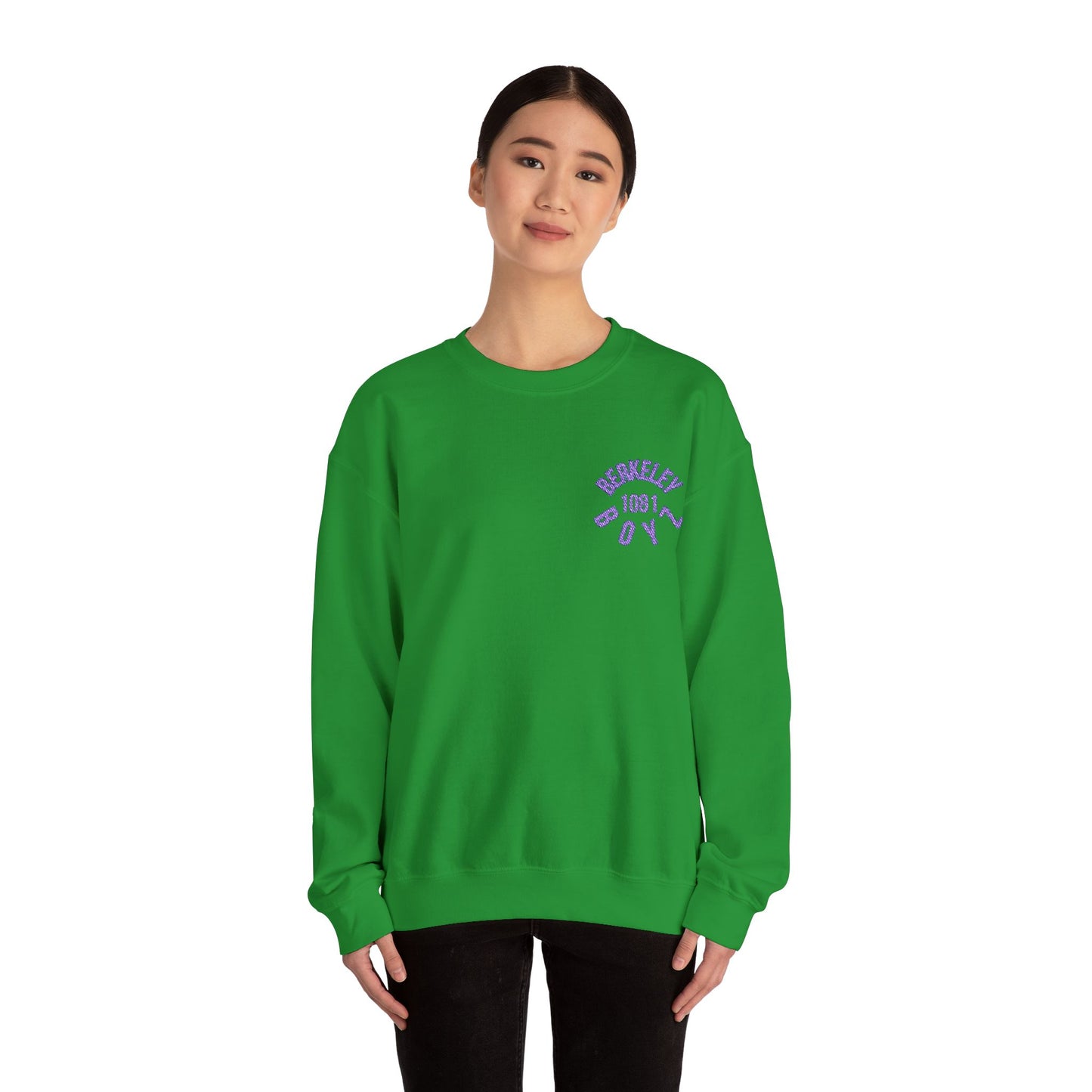 Berkeley Unisex Crewneck Sweatshirt - Casual Comfort, College Apparel, Everyday Wear, Gift for Students, Cozy Sweatshirt