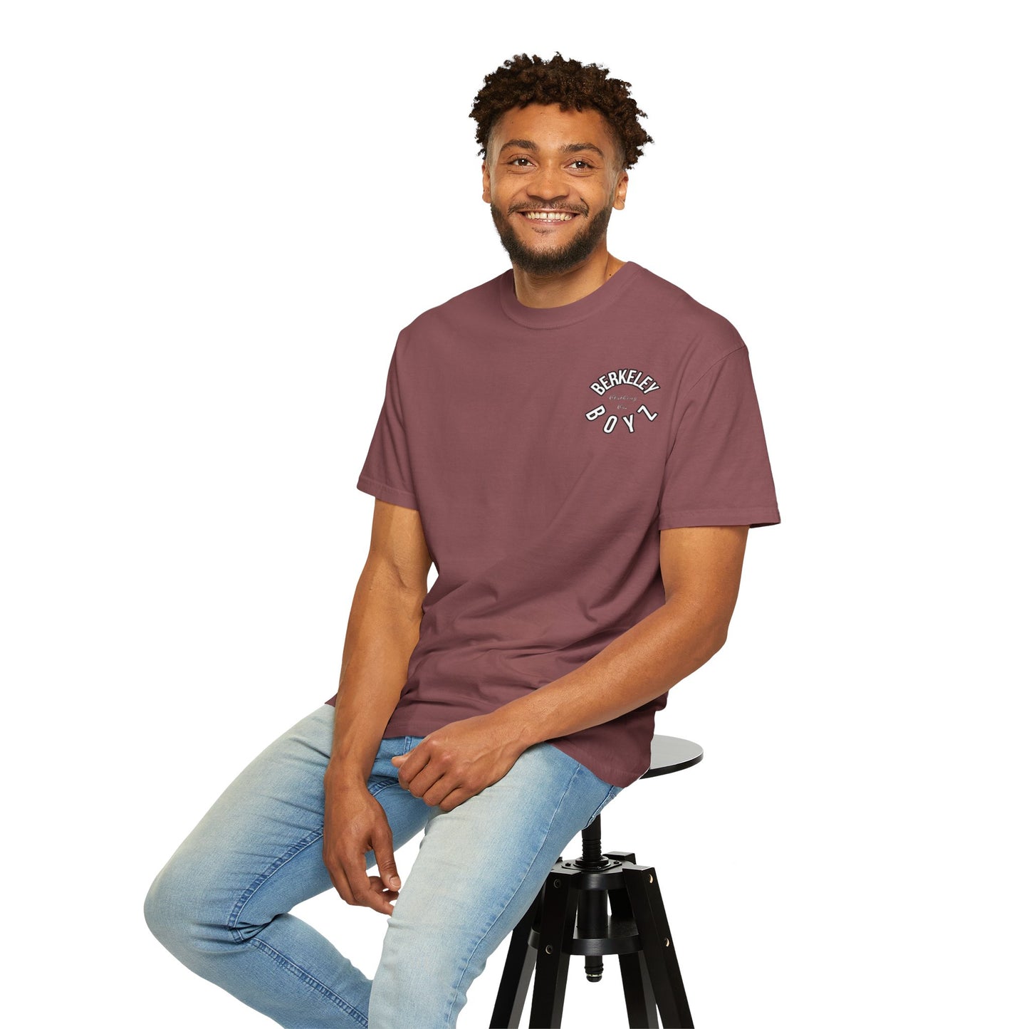 Beverly Boys Garment-Dyed T-Shirt, Unisex Tee, Vintage Style Shirt, Casual Wear, Gift for Friends, Cool Summer Apparel