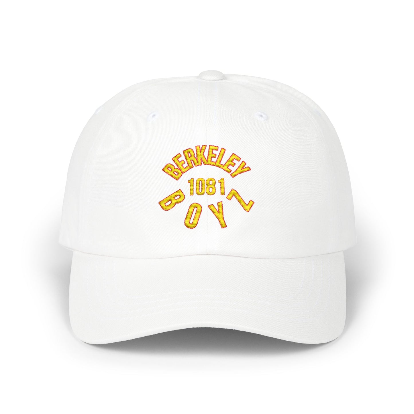 Stylish Embroidered Dad Cap - Berkeley Boy 1981, Casual Headwear, Gift for Dads, Summer Fashion, Outdoor Activities, Vintage Style