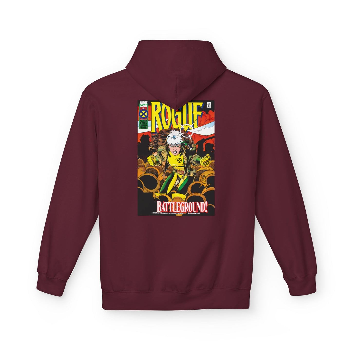 Comic-Inspired Fleece Hoodie, Graphic Sweatshirt for Casual Style, Manga Fan Apparel, Unique Gift for Her, Unisex Comic Hoodie