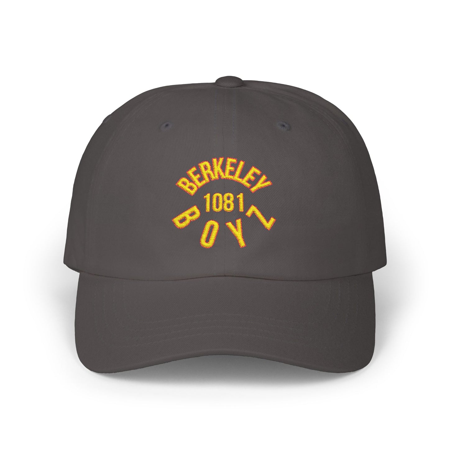 Stylish Embroidered Dad Cap - Berkeley Boy 1981, Casual Headwear, Gift for Dads, Summer Fashion, Outdoor Activities, Vintage Style