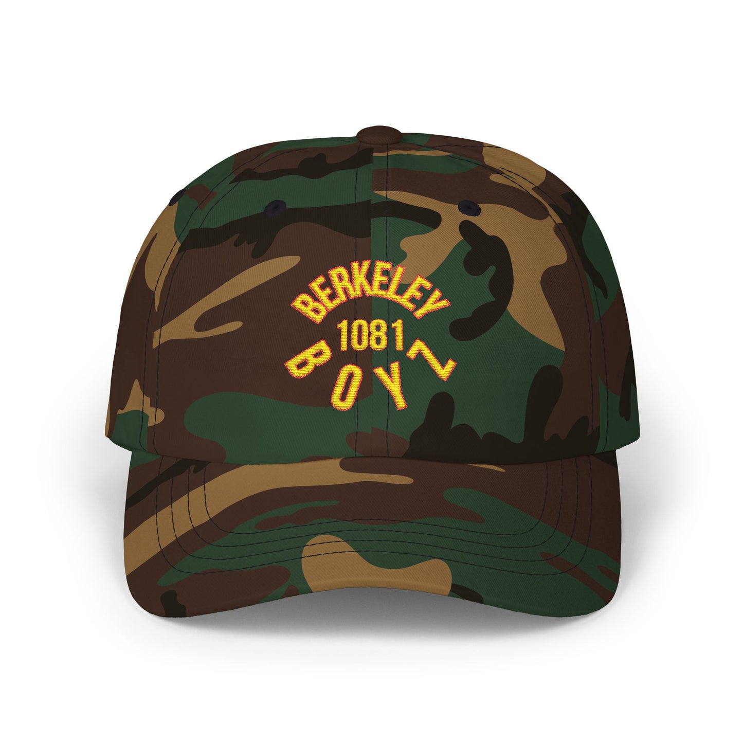 Stylish Embroidered Dad Cap - Berkeley Boy 1981, Casual Headwear, Gift for Dads, Summer Fashion, Outdoor Activities, Vintage Style
