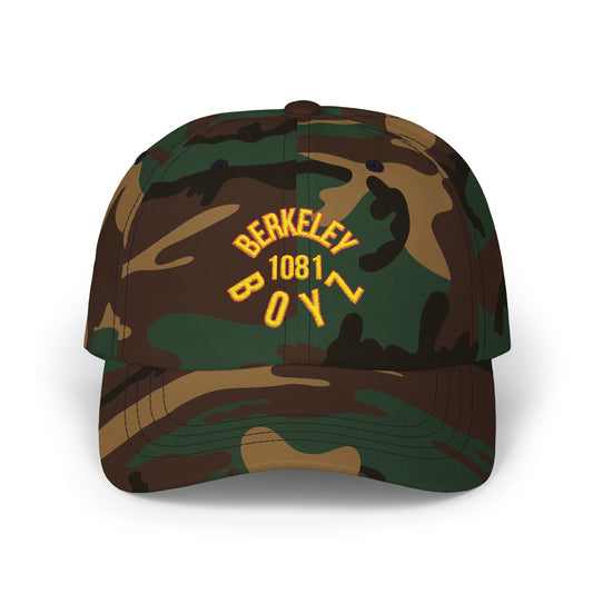 Stylish Embroidered Dad Cap - Berkeley Boy 1981, Casual Headwear, Gift for Dads, Summer Fashion, Outdoor Activities, Vintage Style