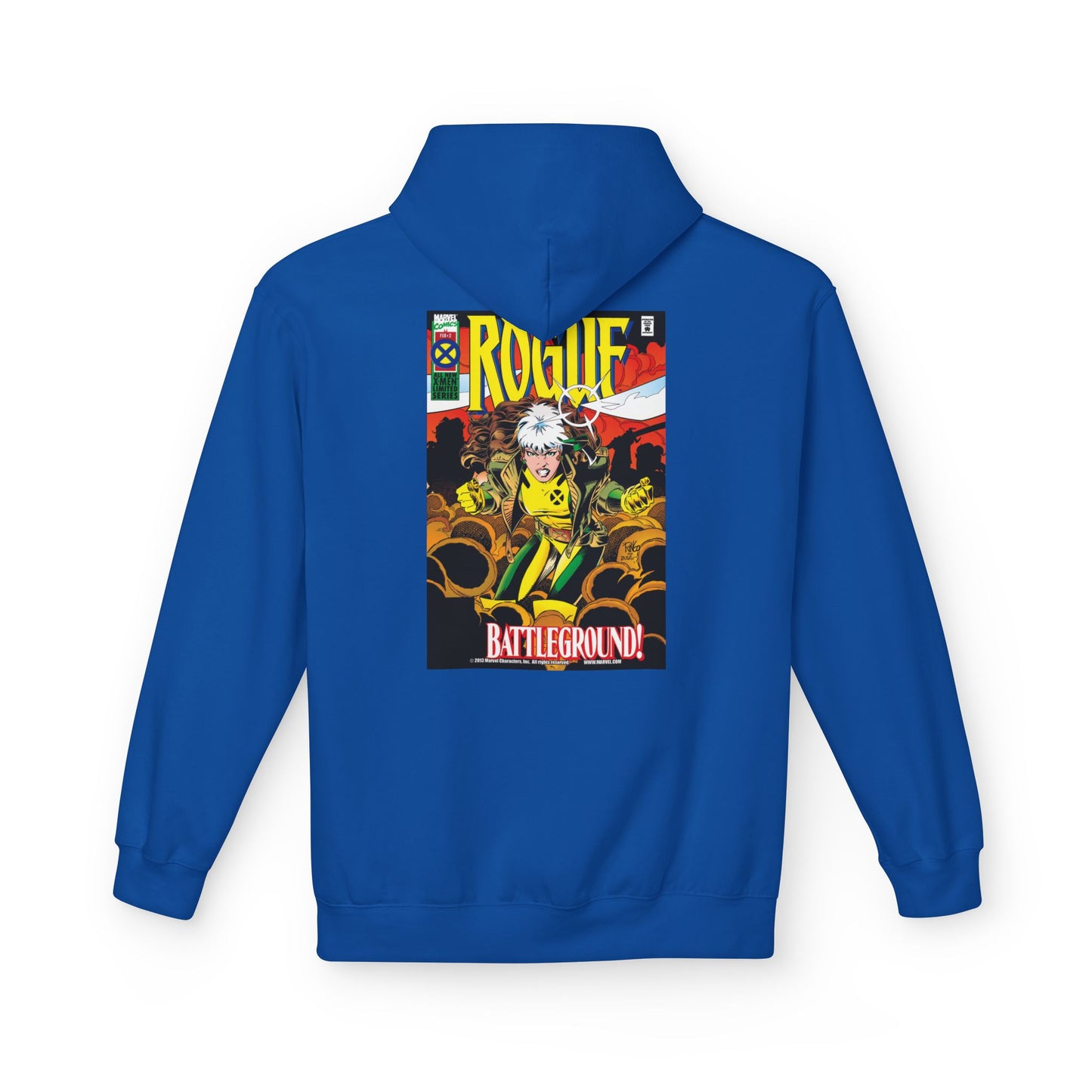 Comic-Inspired Fleece Hoodie, Graphic Sweatshirt for Casual Style, Manga Fan Apparel, Unique Gift for Her, Unisex Comic Hoodie