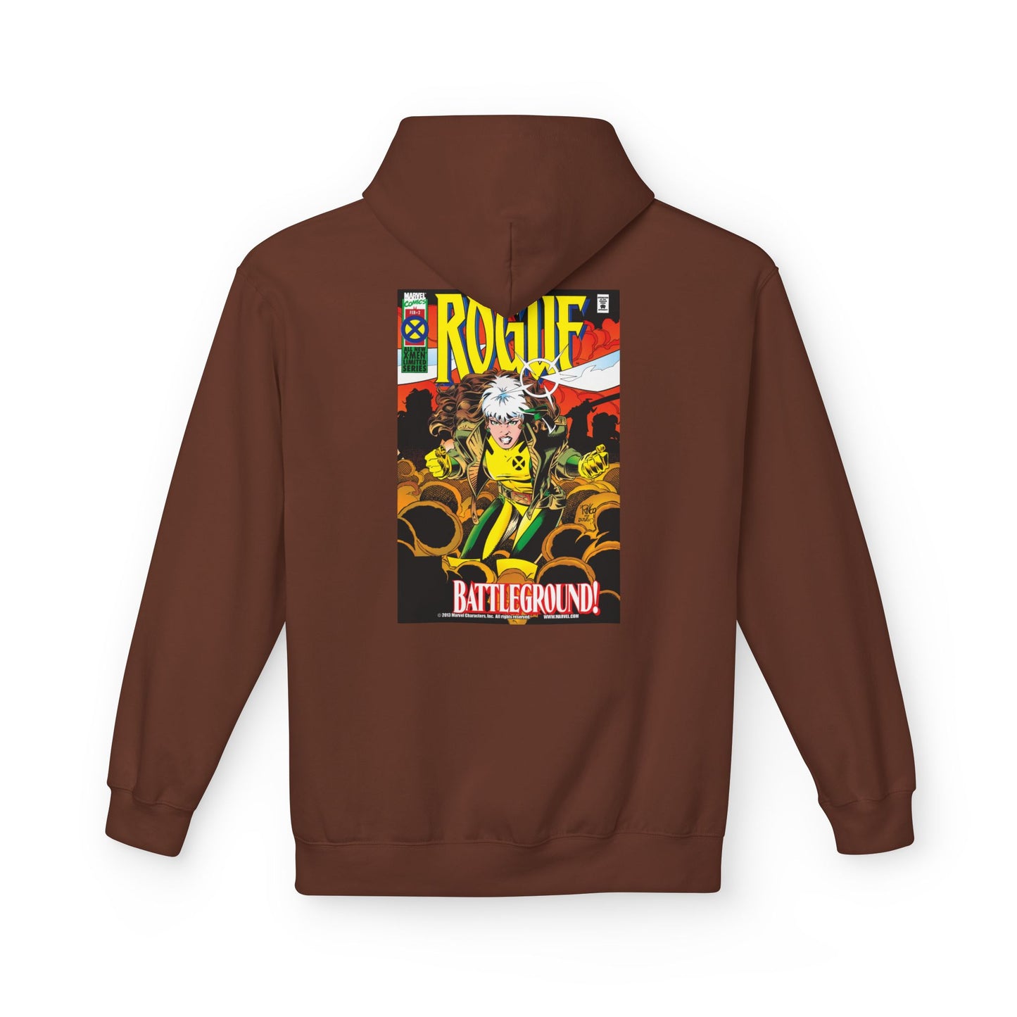 Comic-Inspired Fleece Hoodie, Graphic Sweatshirt for Casual Style, Manga Fan Apparel, Unique Gift for Her, Unisex Comic Hoodie