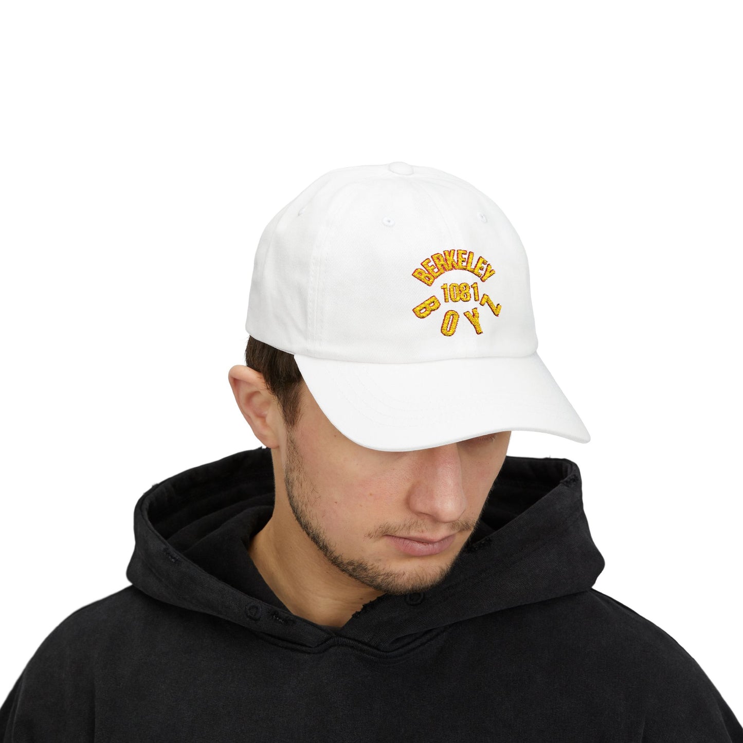 Stylish Embroidered Dad Cap - Berkeley Boy 1981, Casual Headwear, Gift for Dads, Summer Fashion, Outdoor Activities, Vintage Style