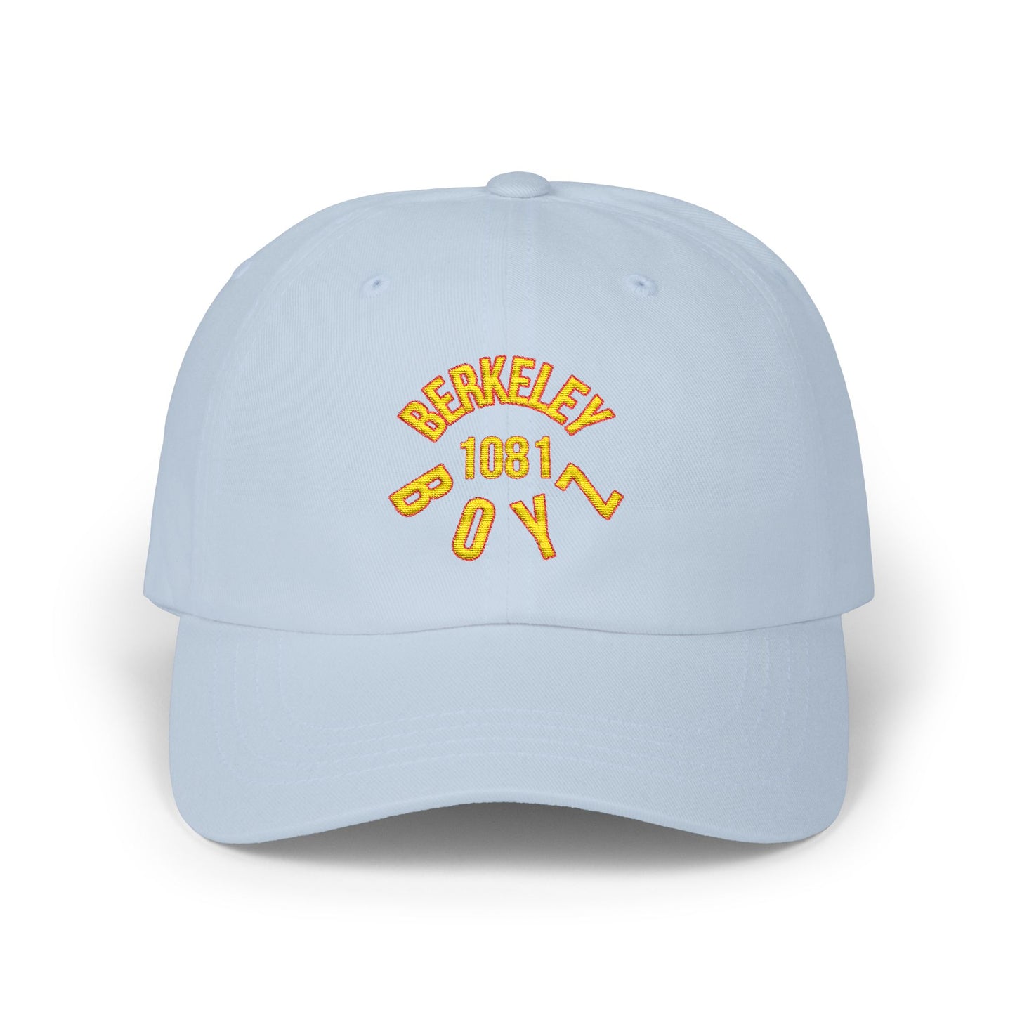 Stylish Embroidered Dad Cap - Berkeley Boy 1981, Casual Headwear, Gift for Dads, Summer Fashion, Outdoor Activities, Vintage Style