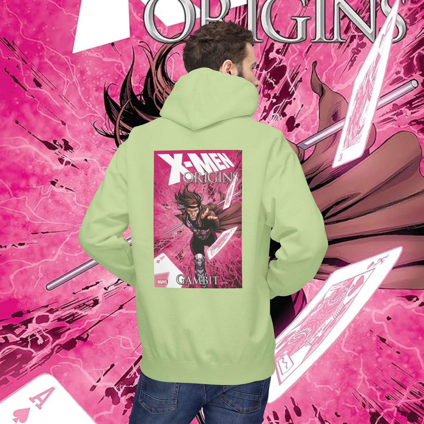 Copy of Comic-Inspired Fleece Hoodie, Graphic Sweatshirt for Casual Style, Manga Fan Apparel, Unique Gift for Her, Unisex Comic Hoodie