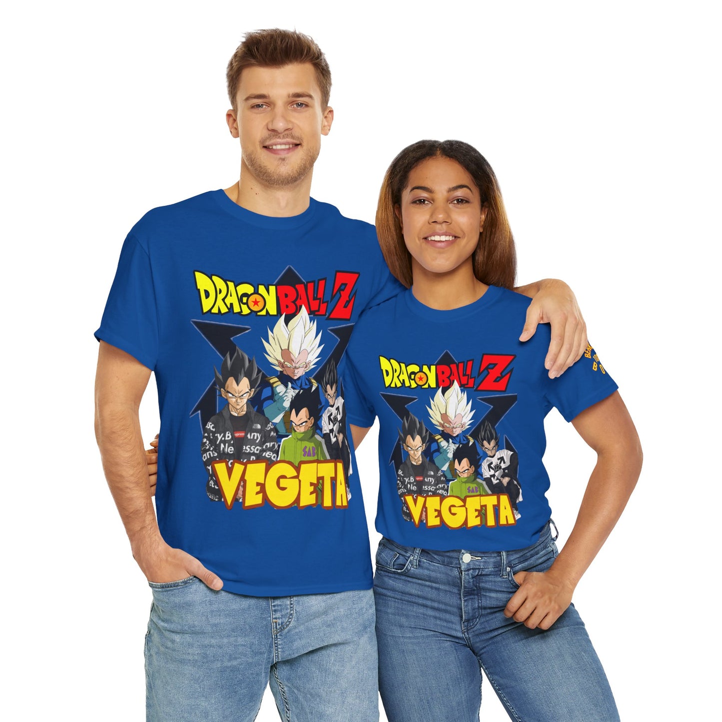 Dragon Ball Z Unisex Heavy Cotton Tee - Perfect for Gamers, Anime Lovers, Casual Outfits, Gifts, Streetwear