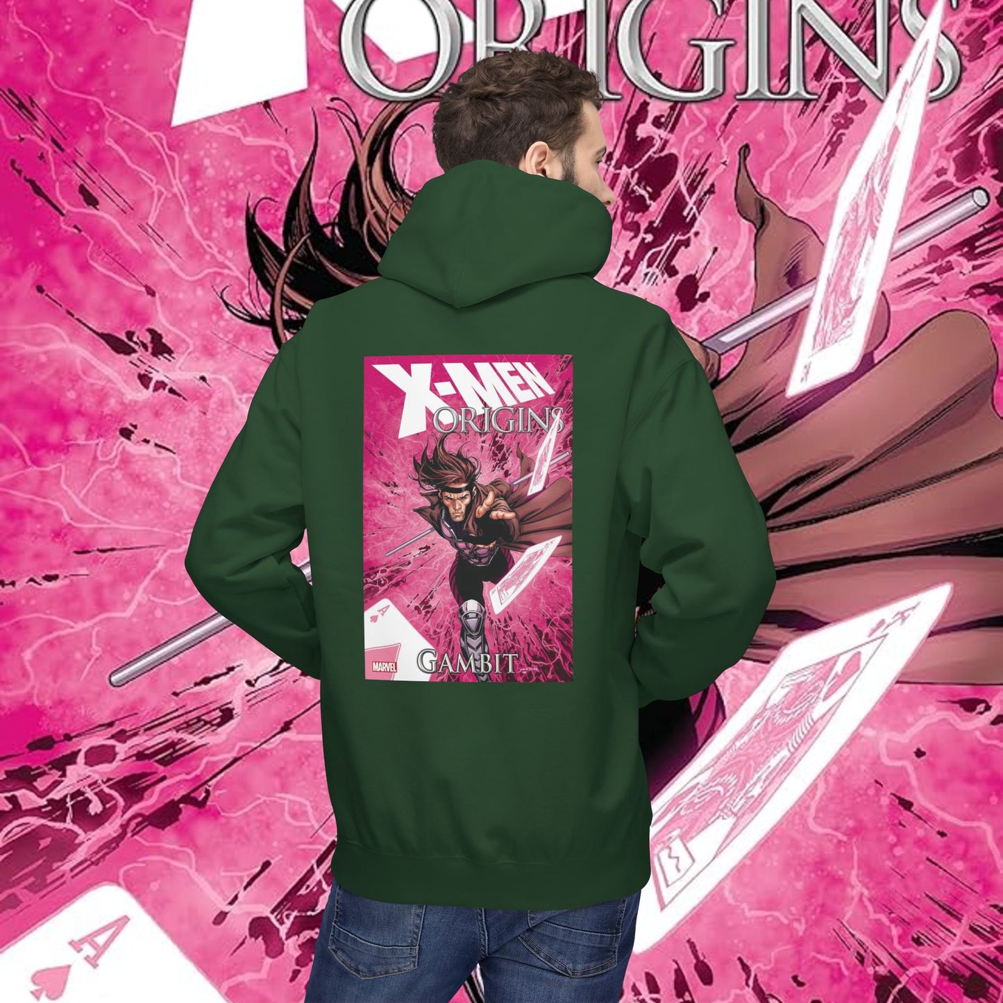 Copy of Comic-Inspired Fleece Hoodie, Graphic Sweatshirt for Casual Style, Manga Fan Apparel, Unique Gift for Her, Unisex Comic Hoodie