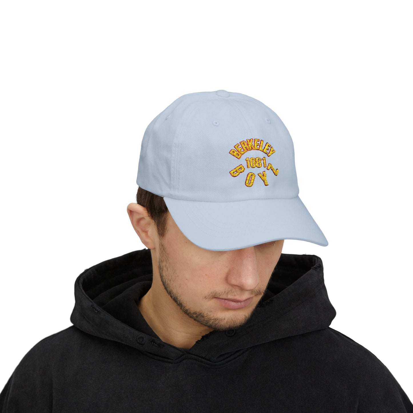 Stylish Embroidered Dad Cap - Berkeley Boy 1981, Casual Headwear, Gift for Dads, Summer Fashion, Outdoor Activities, Vintage Style
