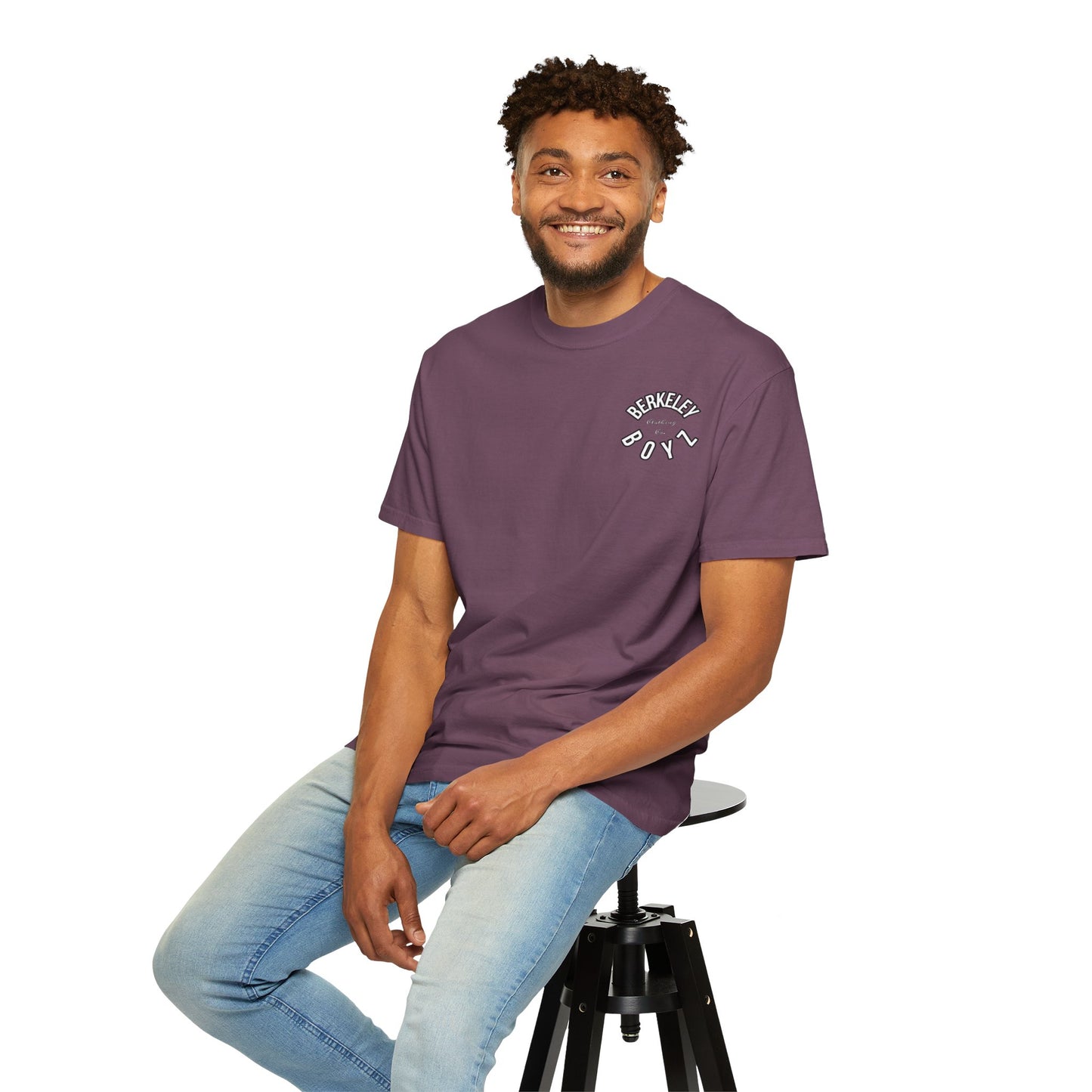 Beverly Boys Garment-Dyed T-Shirt, Unisex Tee, Vintage Style Shirt, Casual Wear, Gift for Friends, Cool Summer Apparel