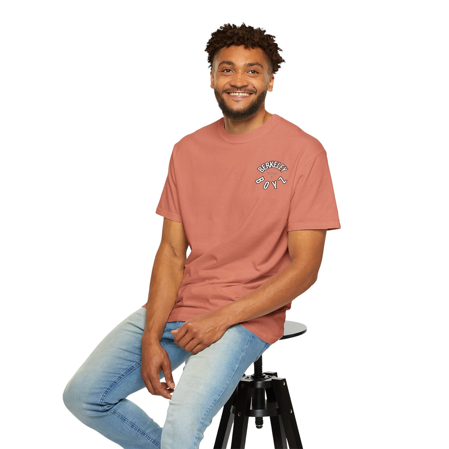 Beverly Boys Garment-Dyed T-Shirt, Unisex Tee, Vintage Style Shirt, Casual Wear, Gift for Friends, Cool Summer Apparel