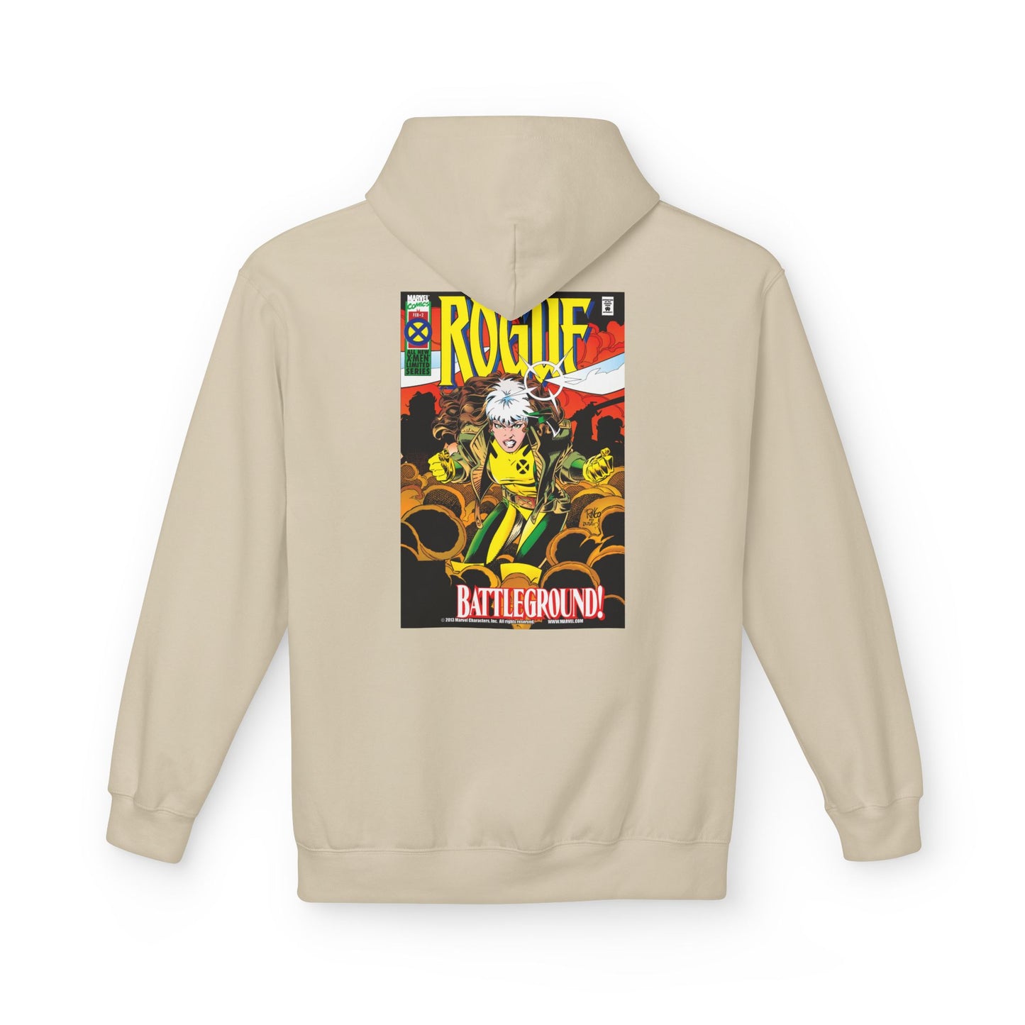 Comic-Inspired Fleece Hoodie, Graphic Sweatshirt for Casual Style, Manga Fan Apparel, Unique Gift for Her, Unisex Comic Hoodie