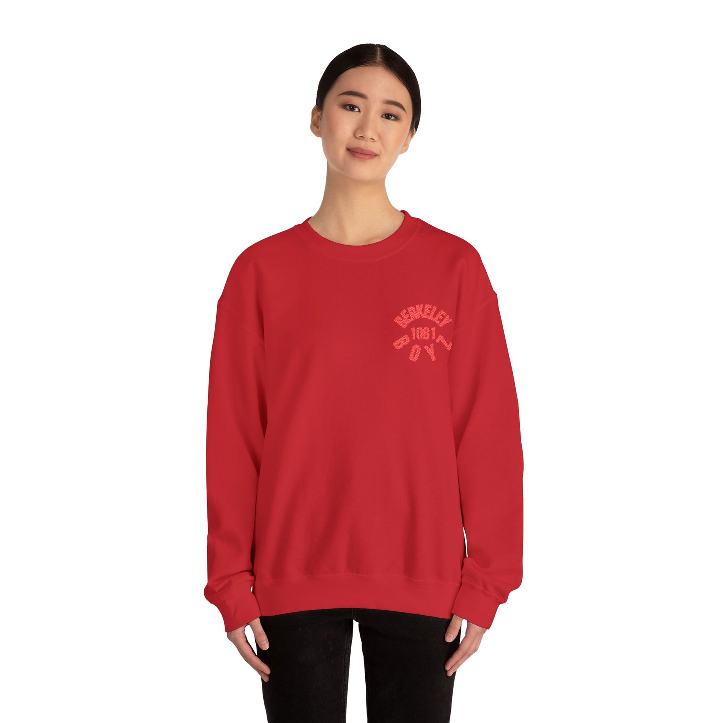 Cozy Berkeley Crewneck Sweatshirt, Unisex Sweatshirt, Casual Layering, Gift for Students, Streetwear Style, Fall Fashion