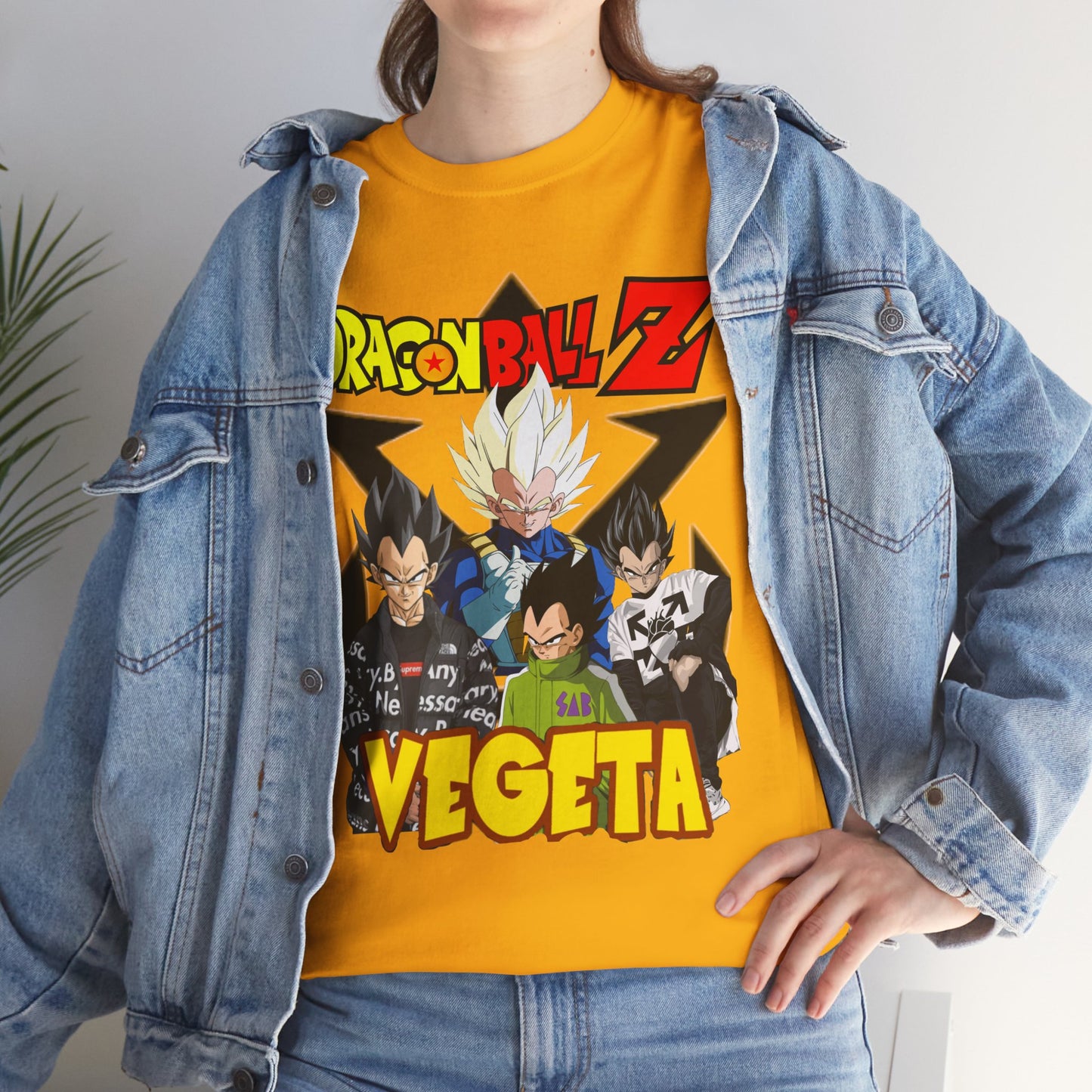 Dragon Ball Z Unisex Heavy Cotton Tee - Perfect for Gamers, Anime Lovers, Casual Outfits, Gifts, Streetwear