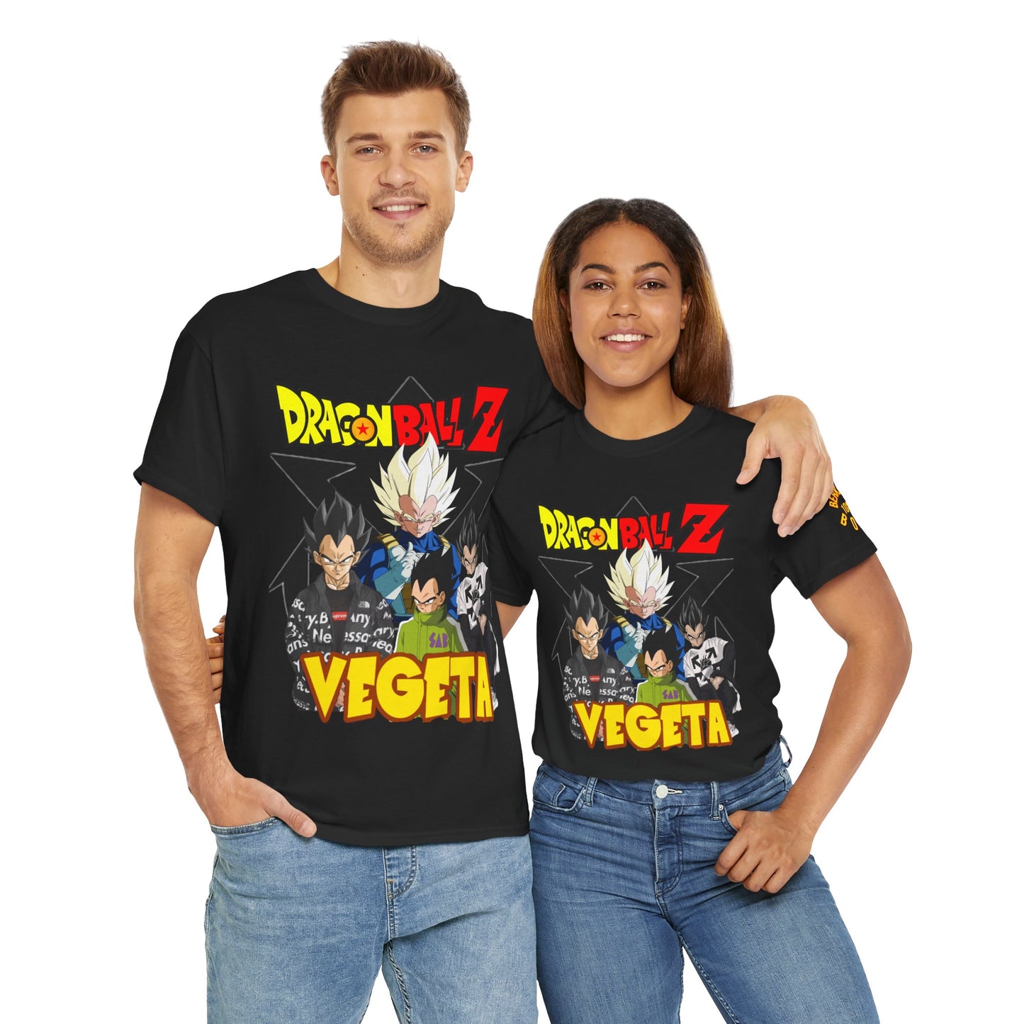 Dragon Ball Z Unisex Heavy Cotton Tee - Perfect for Gamers, Anime Lovers, Casual Outfits, Gifts, Streetwear