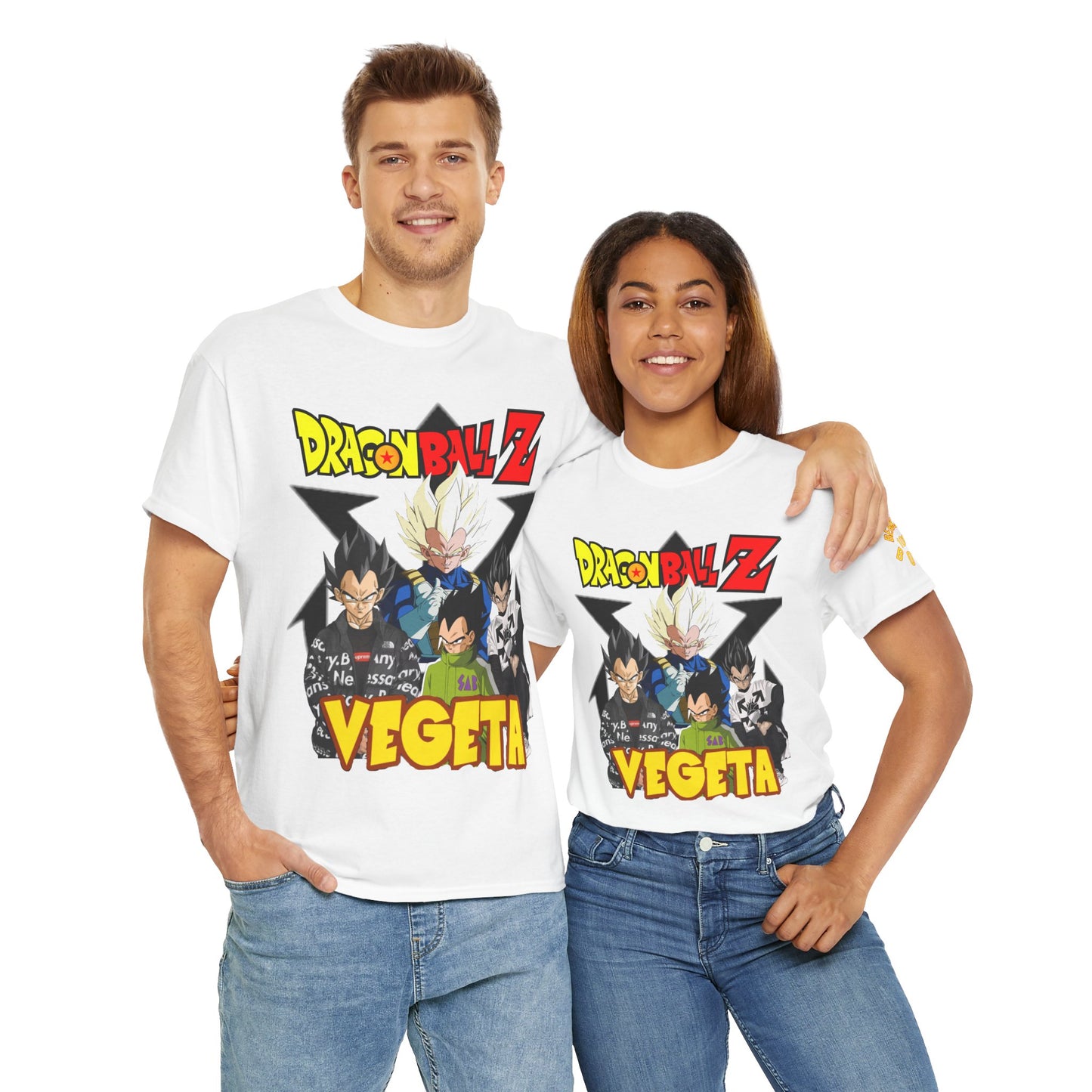 Dragon Ball Z Unisex Heavy Cotton Tee - Perfect for Gamers, Anime Lovers, Casual Outfits, Gifts, Streetwear