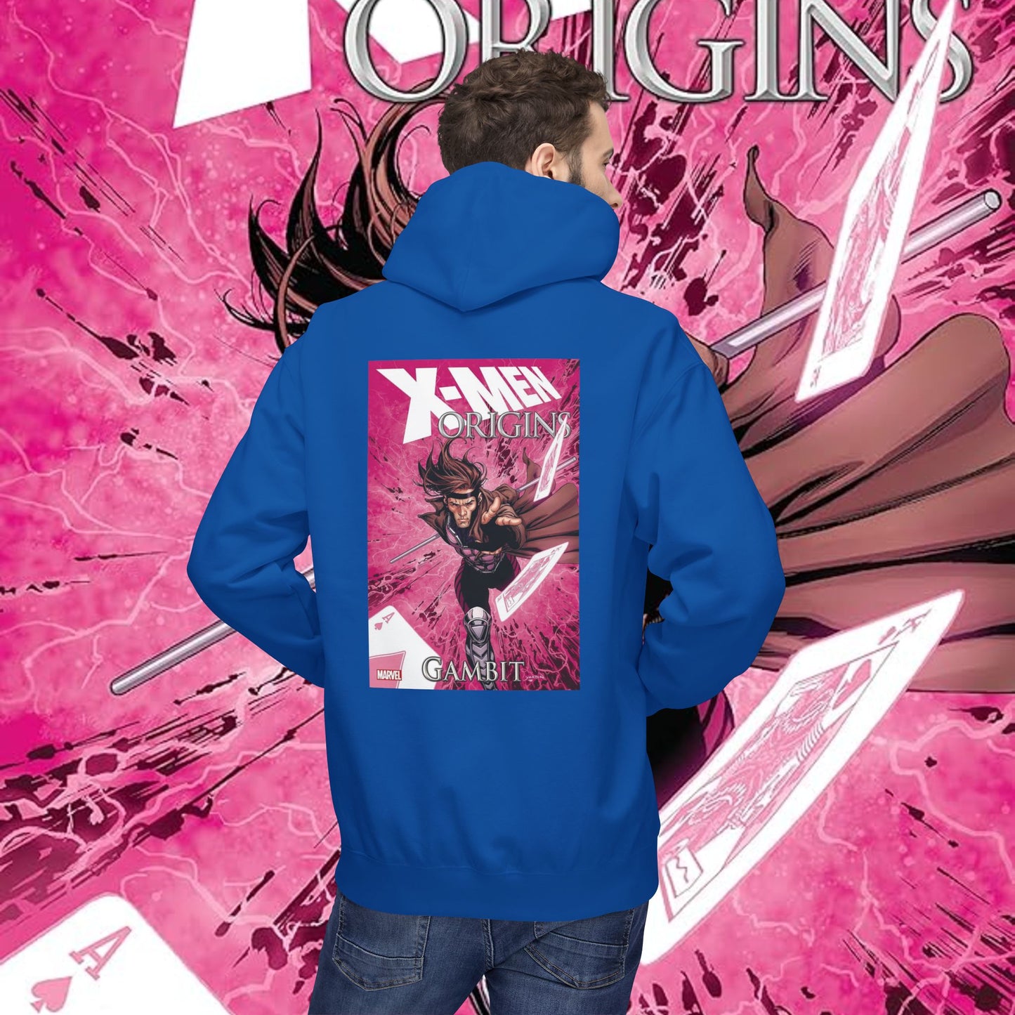 Copy of Comic-Inspired Fleece Hoodie, Graphic Sweatshirt for Casual Style, Manga Fan Apparel, Unique Gift for Her, Unisex Comic Hoodie