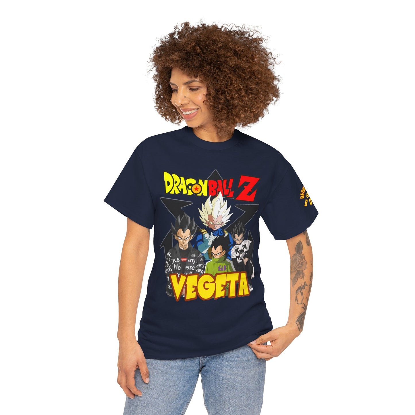 Dragon Ball Z Unisex Heavy Cotton Tee - Perfect for Gamers, Anime Lovers, Casual Outfits, Gifts, Streetwear