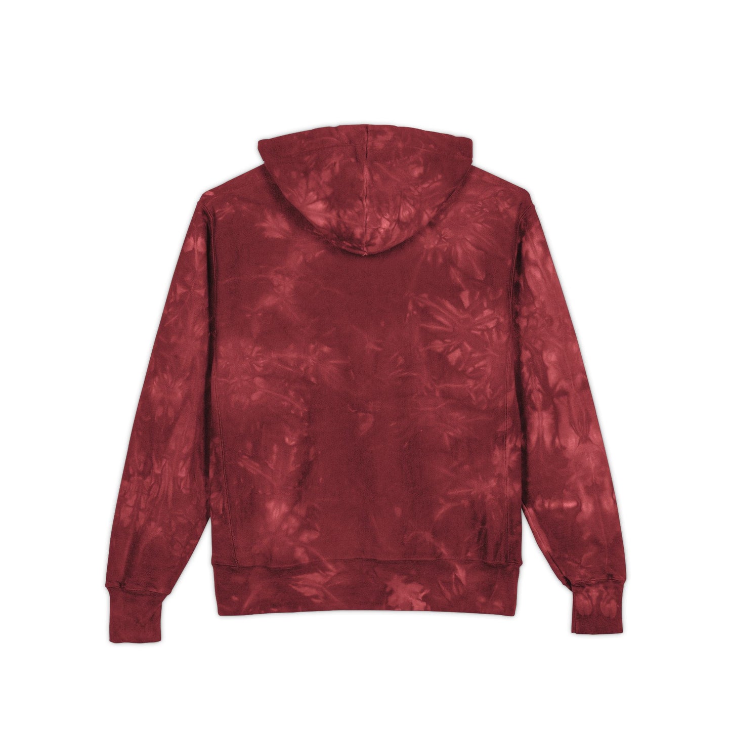 Unisex Champion Tie-Dye Hoodie with Embroidery – Stylish Casual Wear for All Seasons