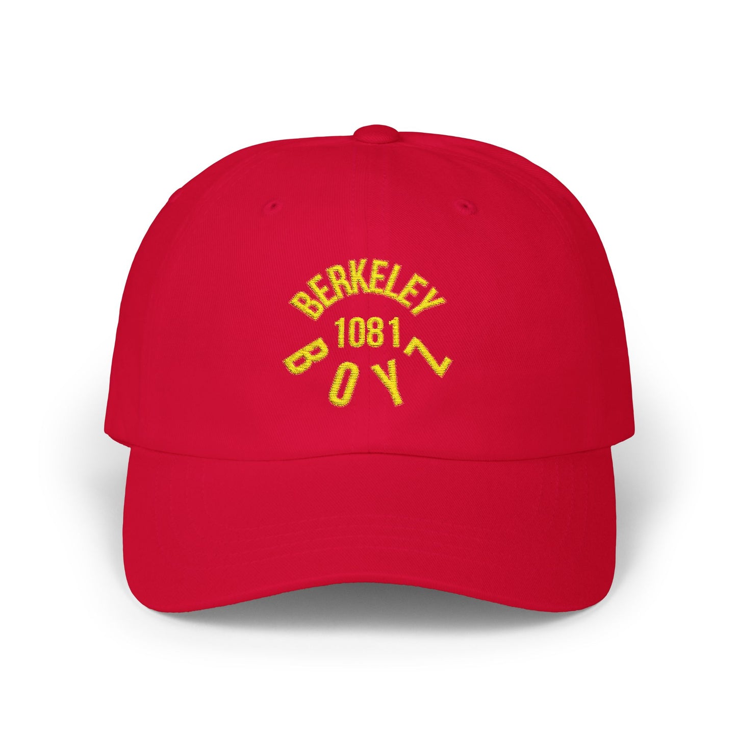 Stylish Embroidered Dad Cap - Berkeley Boy 1981, Casual Headwear, Gift for Dads, Summer Fashion, Outdoor Activities, Vintage Style