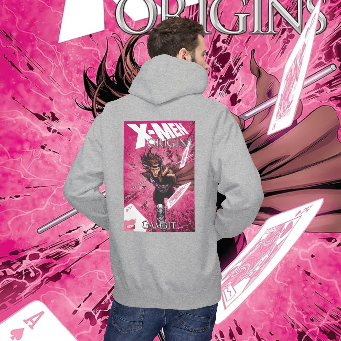Copy of Comic-Inspired Fleece Hoodie, Graphic Sweatshirt for Casual Style, Manga Fan Apparel, Unique Gift for Her, Unisex Comic Hoodie