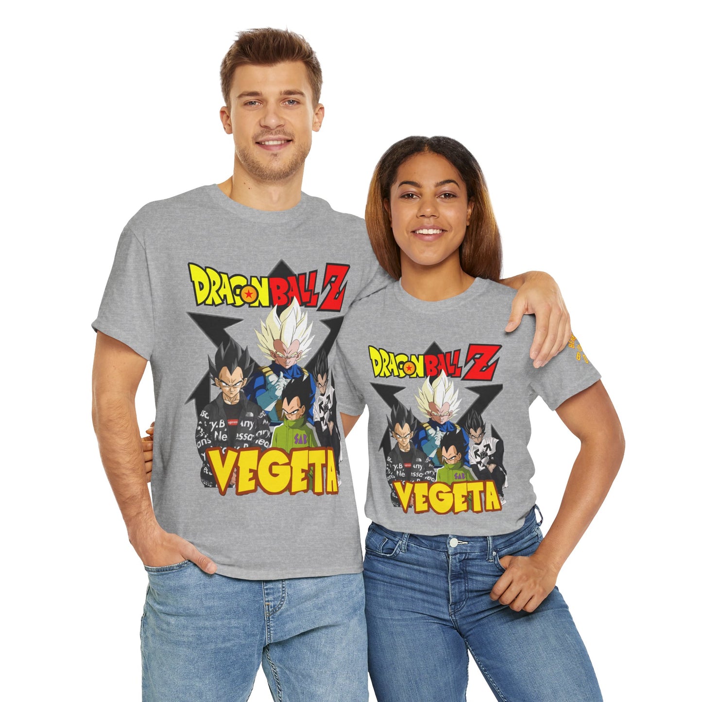 Dragon Ball Z Unisex Heavy Cotton Tee - Perfect for Gamers, Anime Lovers, Casual Outfits, Gifts, Streetwear