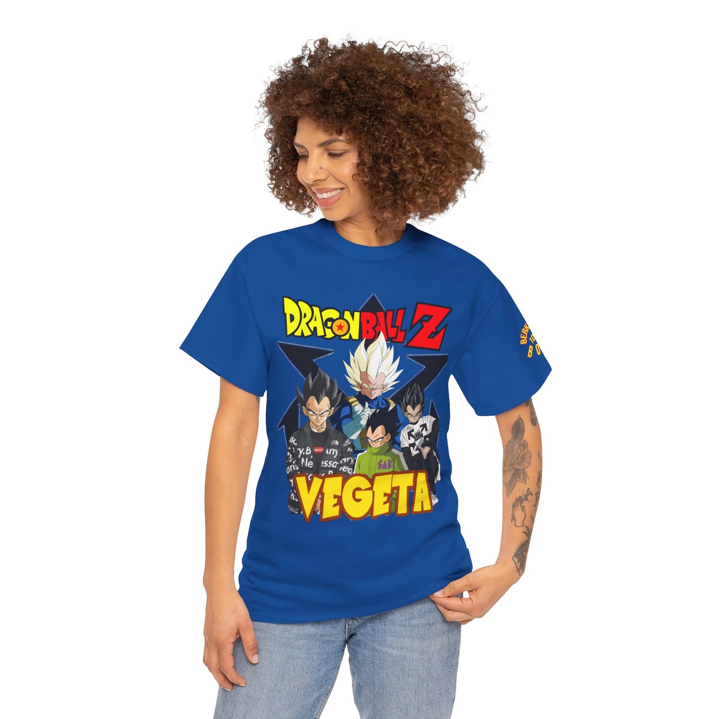 Dragon Ball Z Unisex Heavy Cotton Tee - Perfect for Gamers, Anime Lovers, Casual Outfits, Gifts, Streetwear