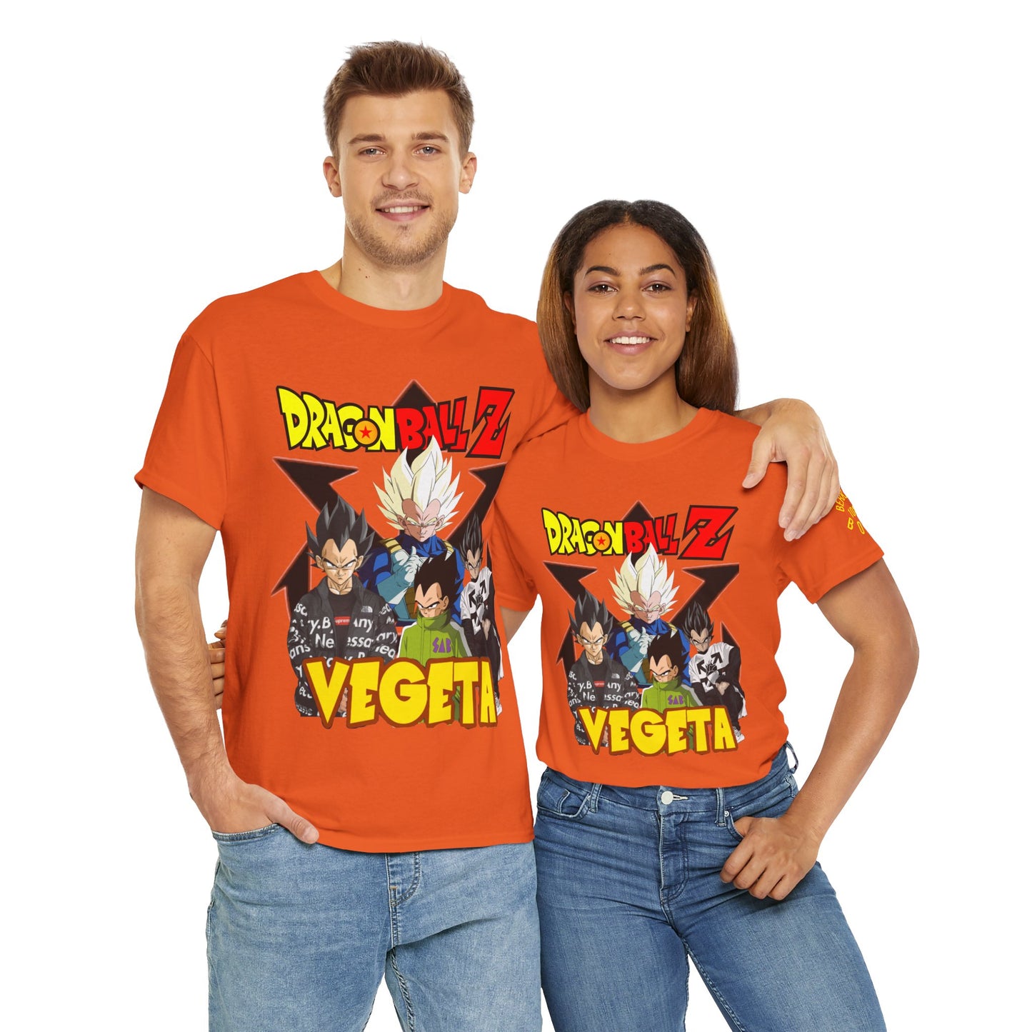 Dragon Ball Z Unisex Heavy Cotton Tee - Perfect for Gamers, Anime Lovers, Casual Outfits, Gifts, Streetwear