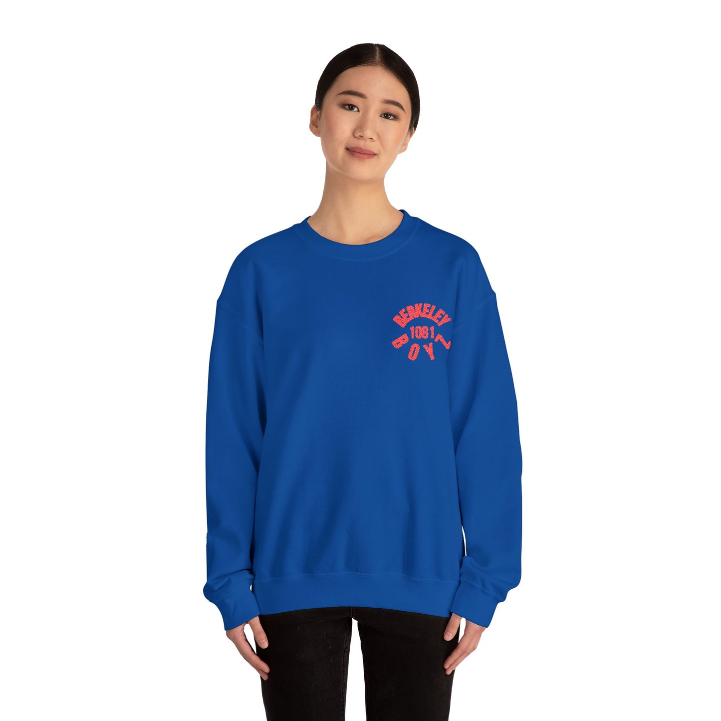 Cozy Berkeley Crewneck Sweatshirt, Unisex Sweatshirt, Casual Layering, Gift for Students, Streetwear Style, Fall Fashion