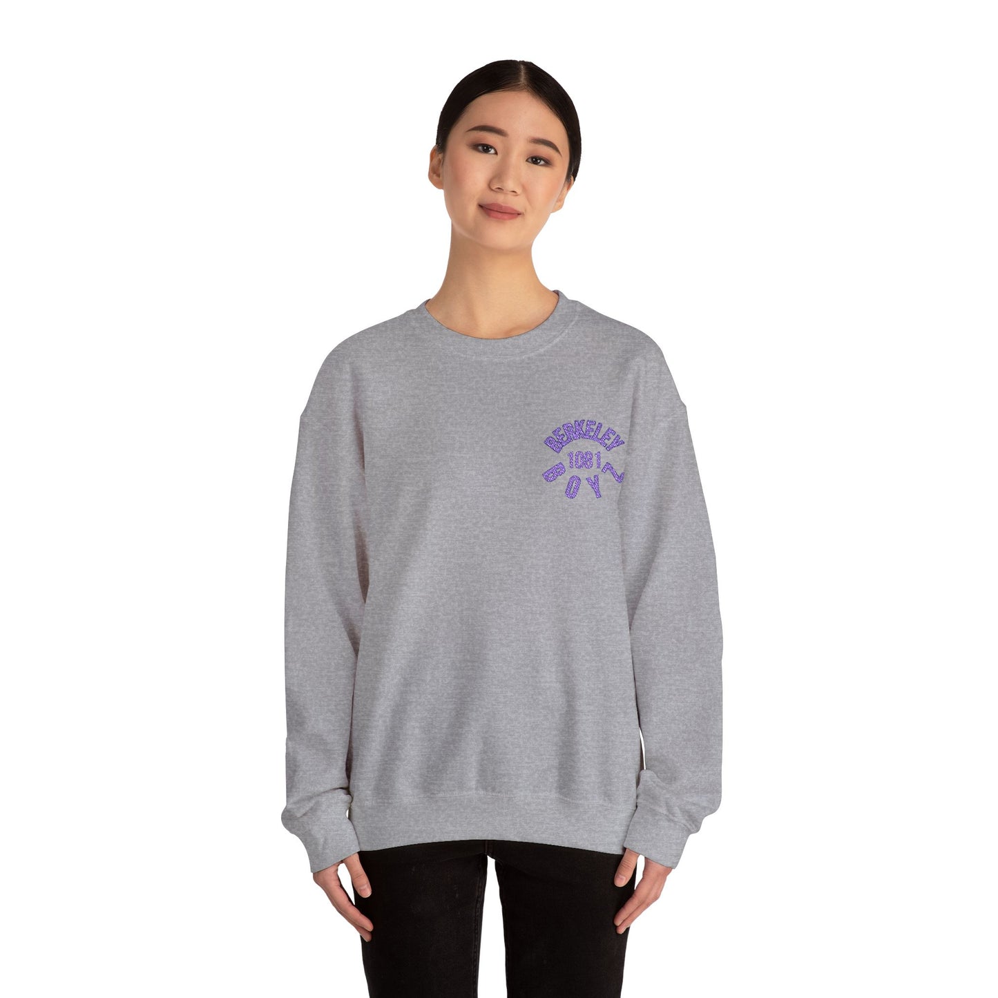 Berkeley Unisex Crewneck Sweatshirt - Casual Comfort, College Apparel, Everyday Wear, Gift for Students, Cozy Sweatshirt