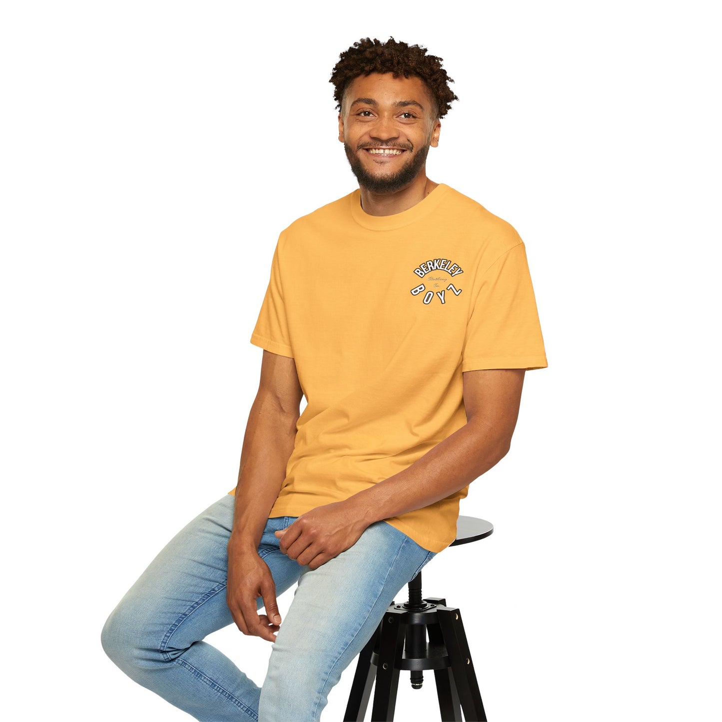 Beverly Boys Garment-Dyed T-Shirt, Unisex Tee, Vintage Style Shirt, Casual Wear, Gift for Friends, Cool Summer Apparel