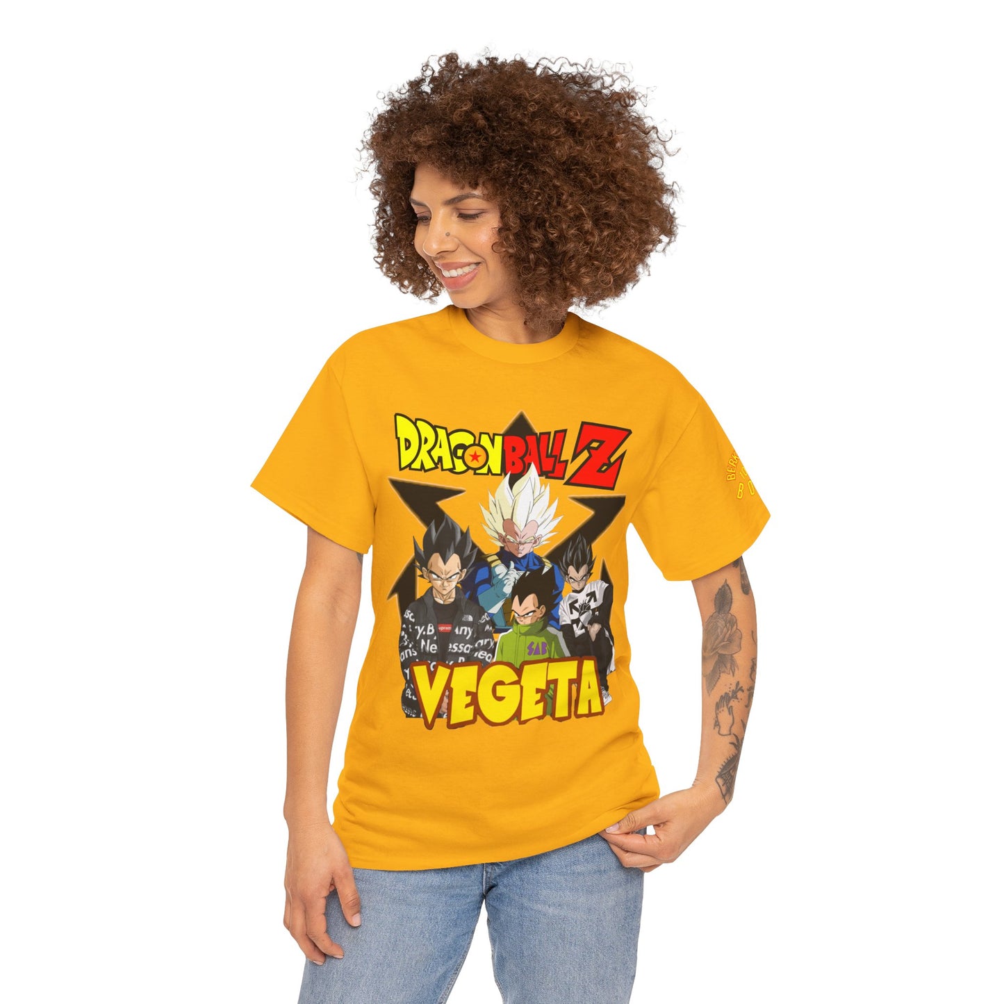 Dragon Ball Z Unisex Heavy Cotton Tee - Perfect for Gamers, Anime Lovers, Casual Outfits, Gifts, Streetwear