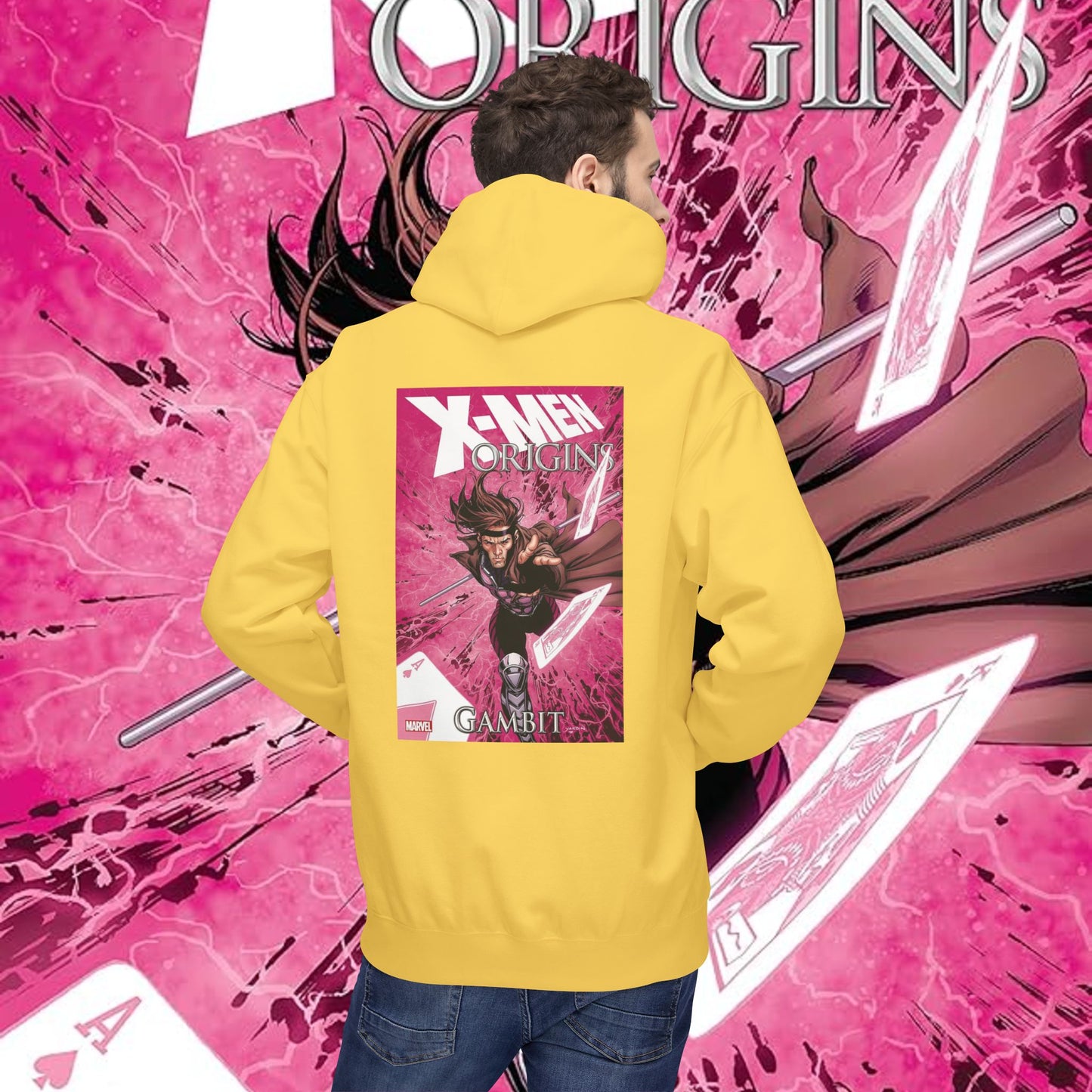 Copy of Comic-Inspired Fleece Hoodie, Graphic Sweatshirt for Casual Style, Manga Fan Apparel, Unique Gift for Her, Unisex Comic Hoodie