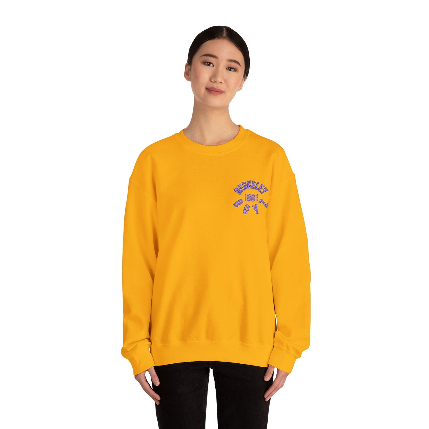 Berkeley Unisex Crewneck Sweatshirt - Casual Comfort, College Apparel, Everyday Wear, Gift for Students, Cozy Sweatshirt
