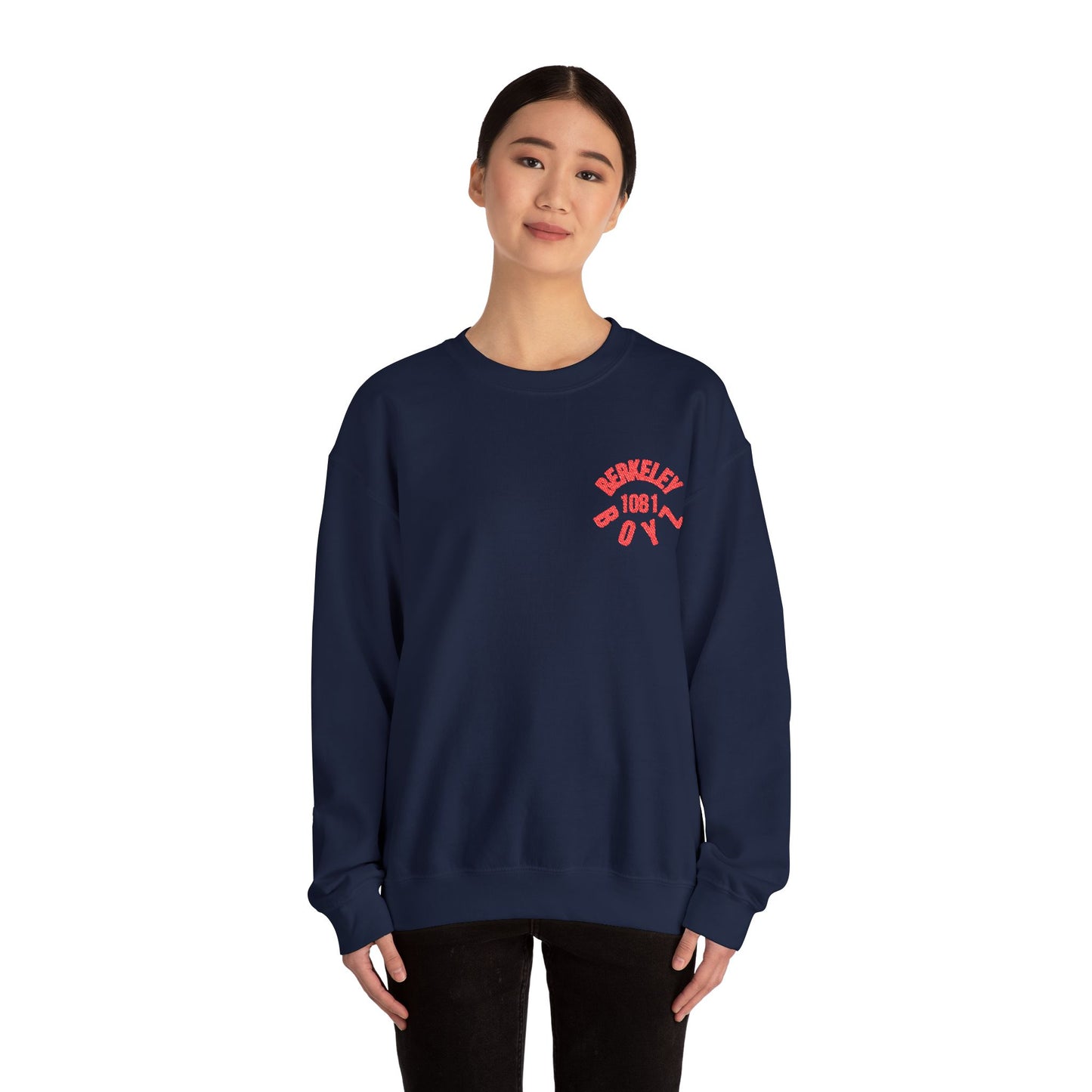 Cozy Berkeley Crewneck Sweatshirt, Unisex Sweatshirt, Casual Layering, Gift for Students, Streetwear Style, Fall Fashion