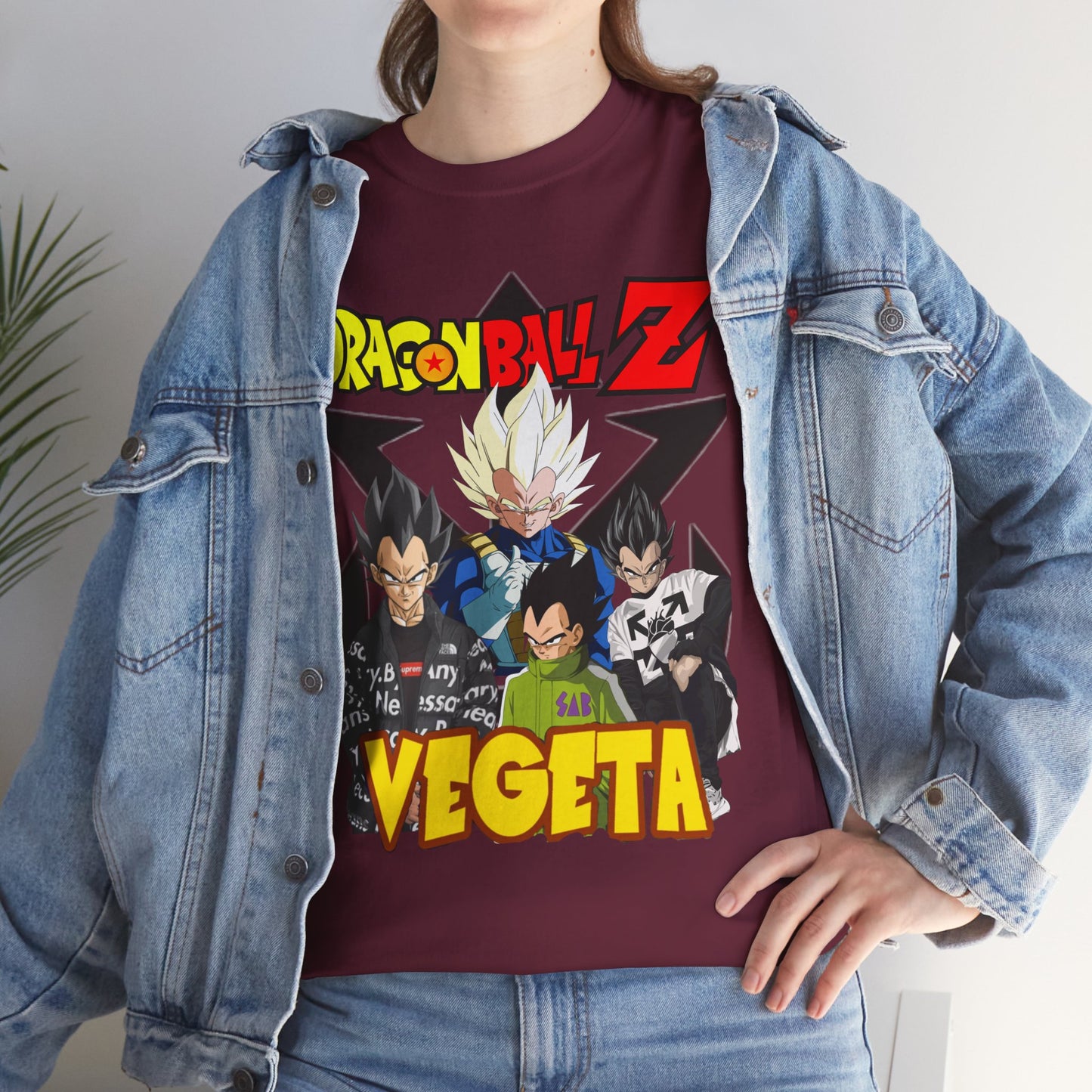 Dragon Ball Z Unisex Heavy Cotton Tee - Perfect for Gamers, Anime Lovers, Casual Outfits, Gifts, Streetwear