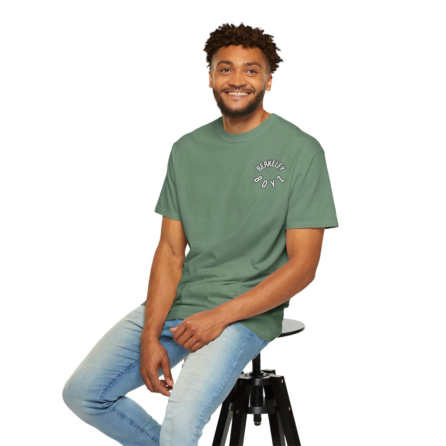 Beverly Boys Garment-Dyed T-Shirt, Unisex Tee, Vintage Style Shirt, Casual Wear, Gift for Friends, Cool Summer Apparel