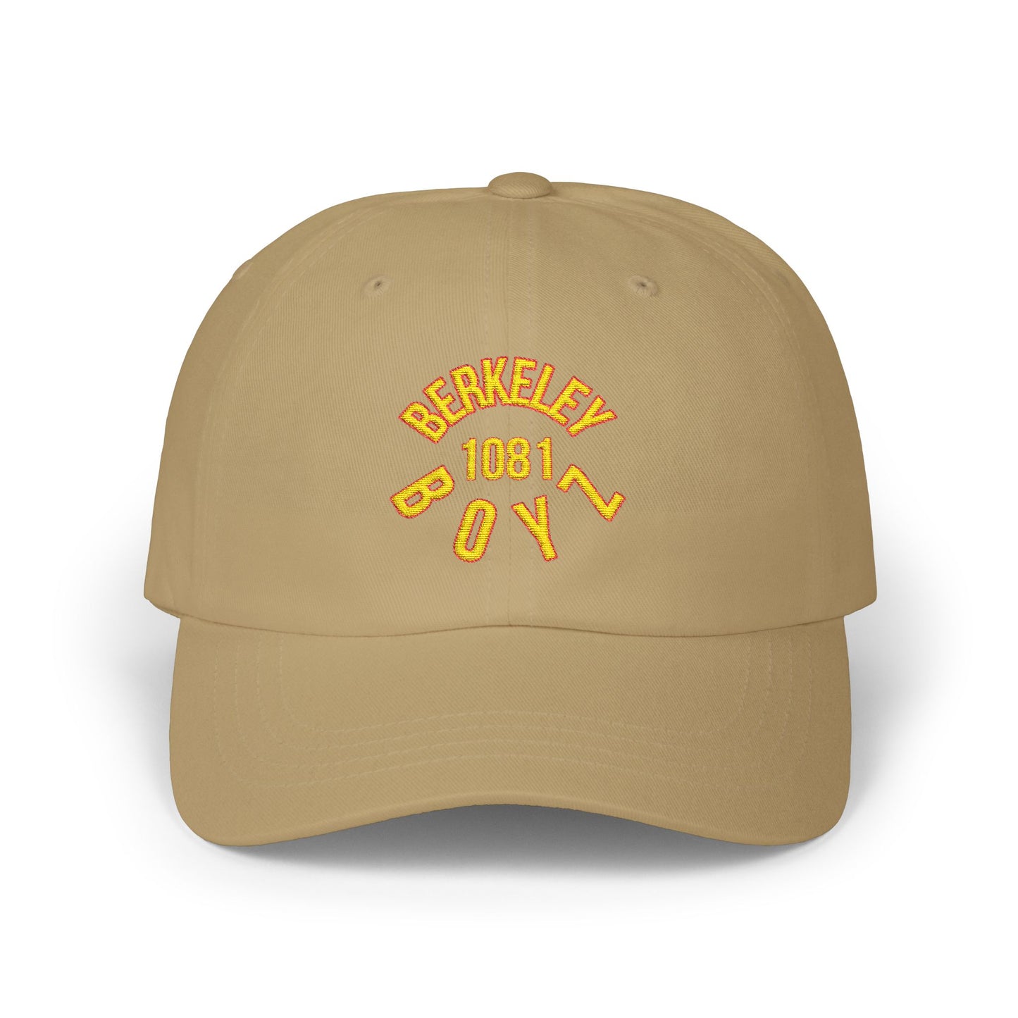 Stylish Embroidered Dad Cap - Berkeley Boy 1981, Casual Headwear, Gift for Dads, Summer Fashion, Outdoor Activities, Vintage Style