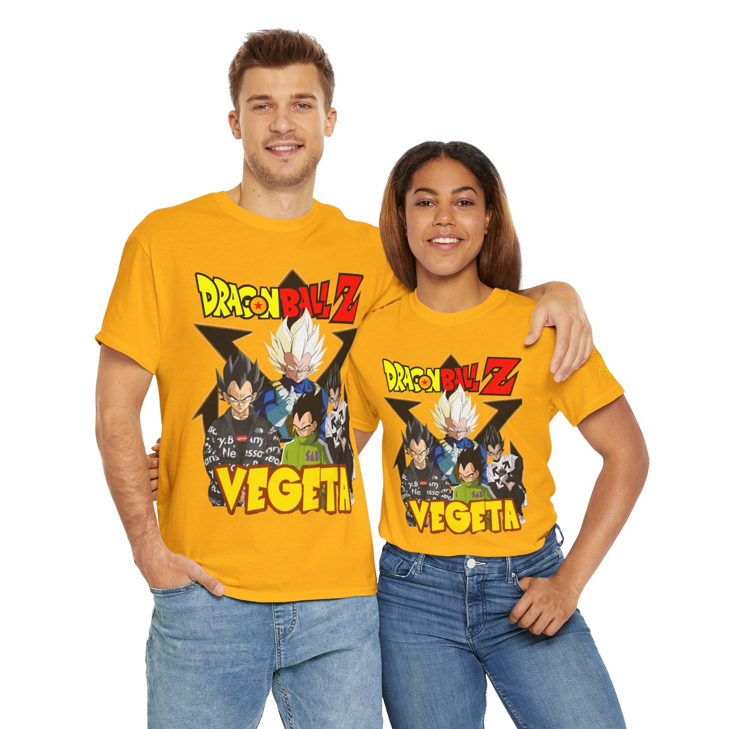 Dragon Ball Z Unisex Heavy Cotton Tee - Perfect for Gamers, Anime Lovers, Casual Outfits, Gifts, Streetwear