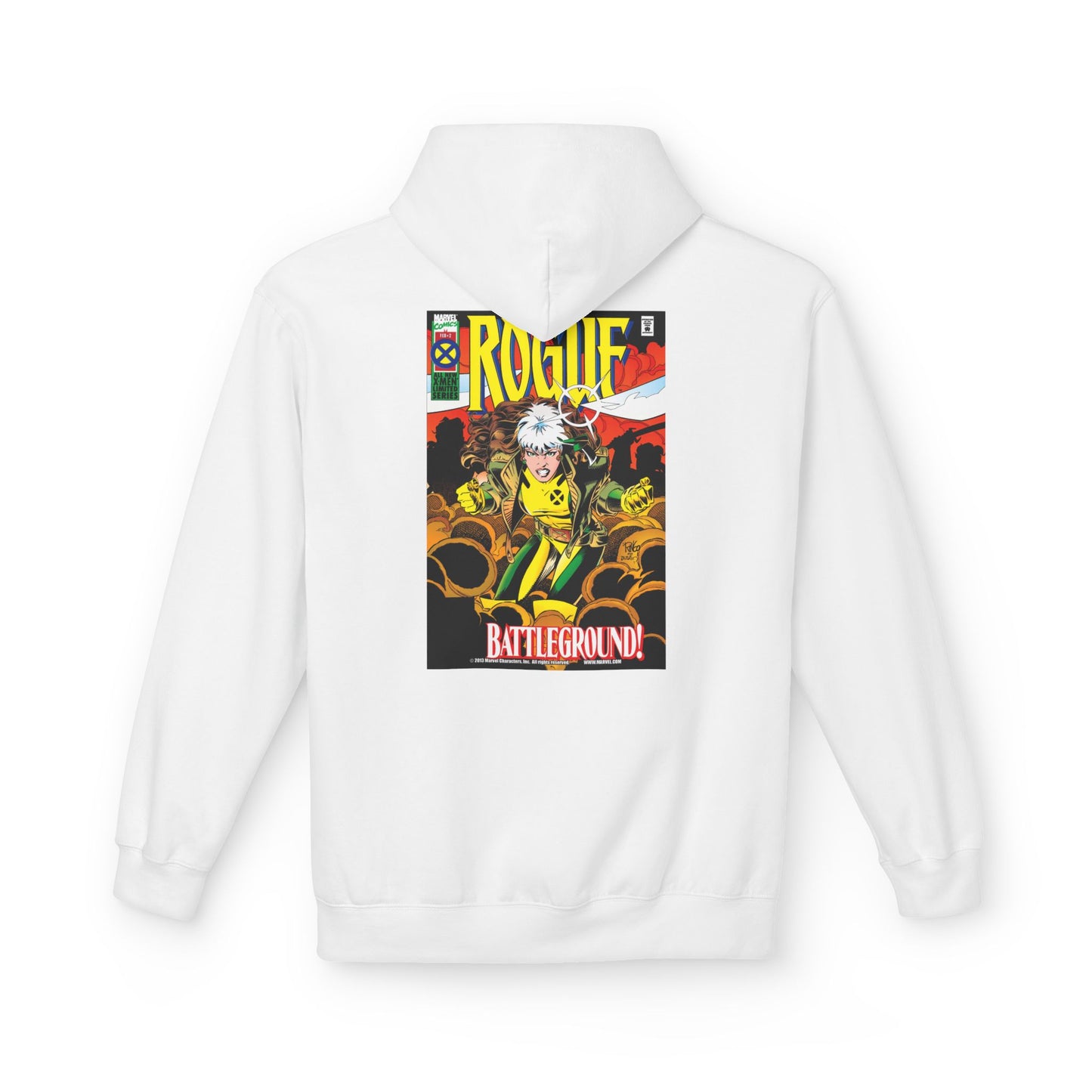 Comic-Inspired Fleece Hoodie, Graphic Sweatshirt for Casual Style, Manga Fan Apparel, Unique Gift for Her, Unisex Comic Hoodie