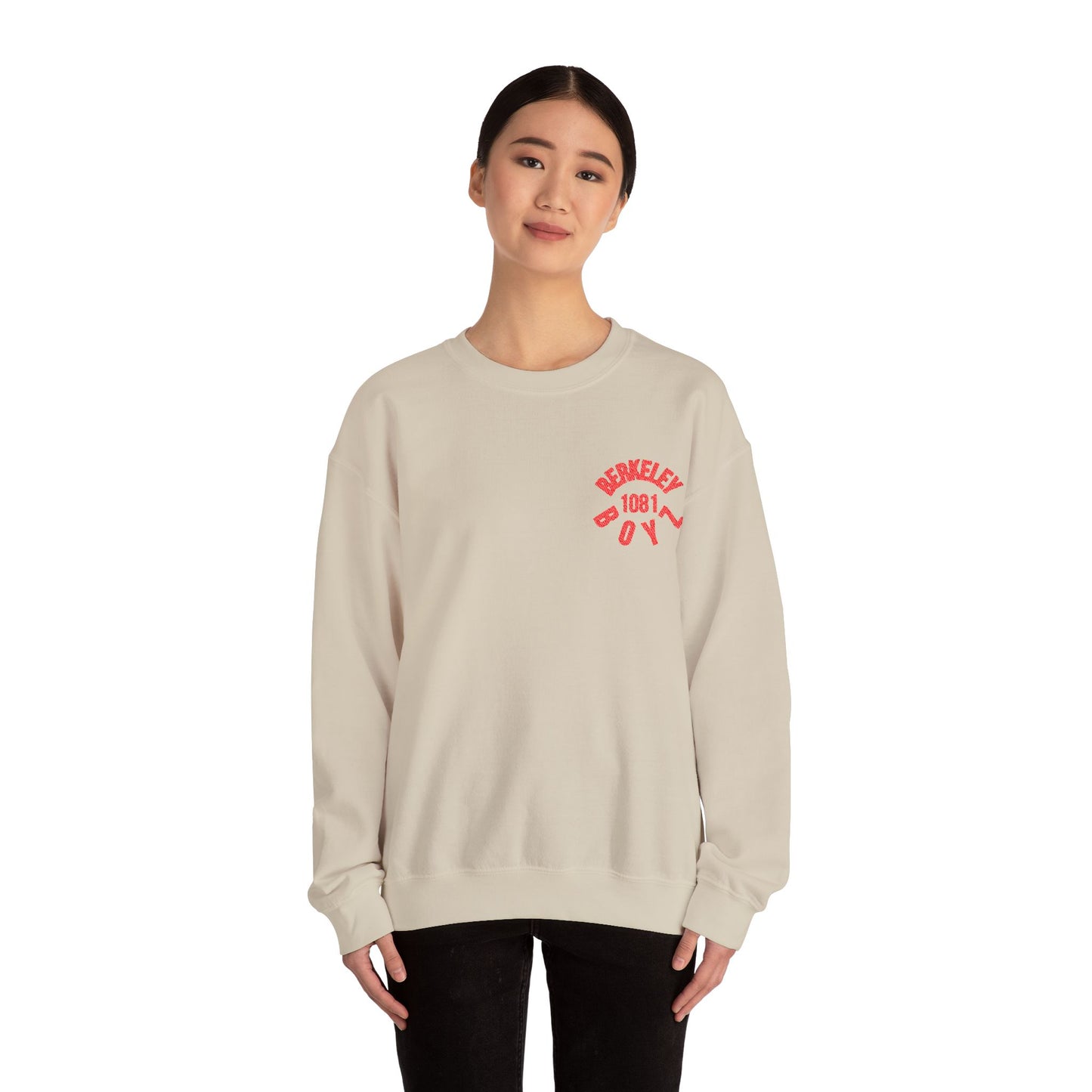 Cozy Berkeley Crewneck Sweatshirt, Unisex Sweatshirt, Casual Layering, Gift for Students, Streetwear Style, Fall Fashion