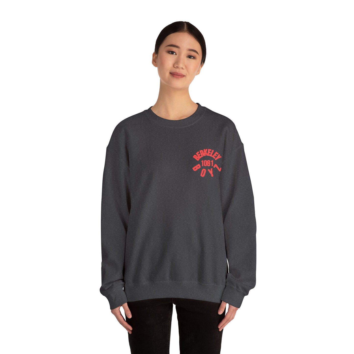 Cozy Berkeley Crewneck Sweatshirt, Unisex Sweatshirt, Casual Layering, Gift for Students, Streetwear Style, Fall Fashion