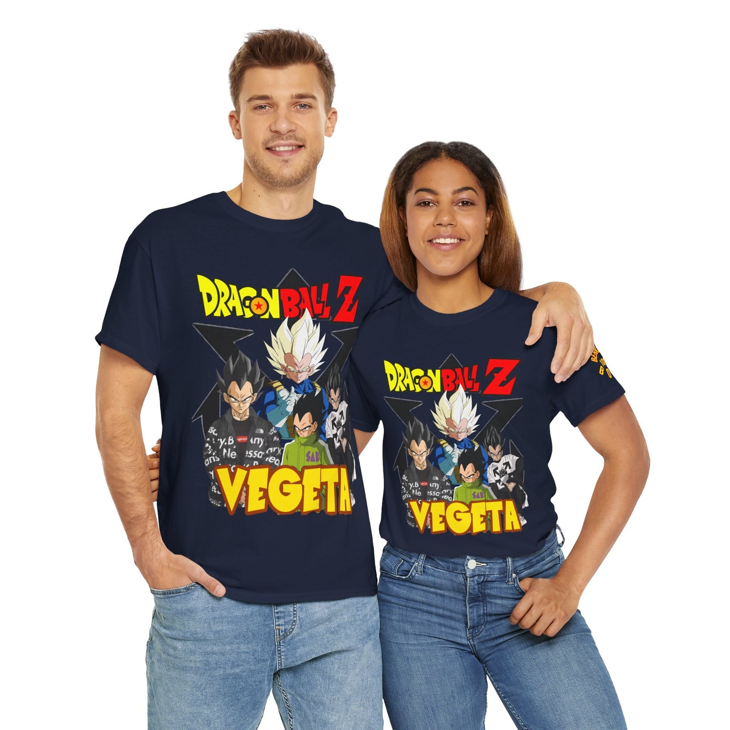 Dragon Ball Z Unisex Heavy Cotton Tee - Perfect for Gamers, Anime Lovers, Casual Outfits, Gifts, Streetwear